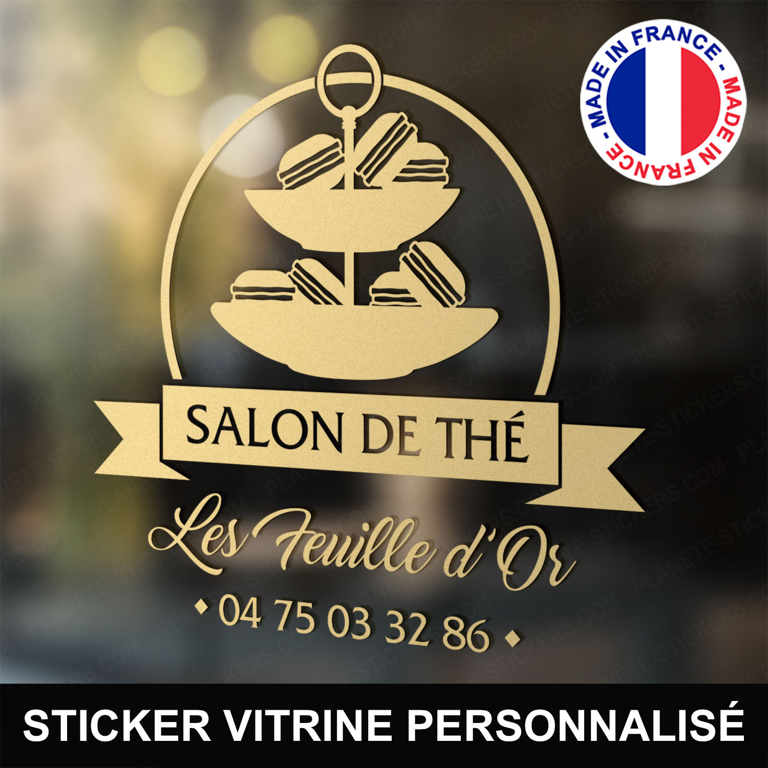 ref6salondethévitrine-stickers-salon-de-thé-vitrine-sticker-personnalisé-autocollant-pro-vitre-professionnel-logo-macarons-gateaux