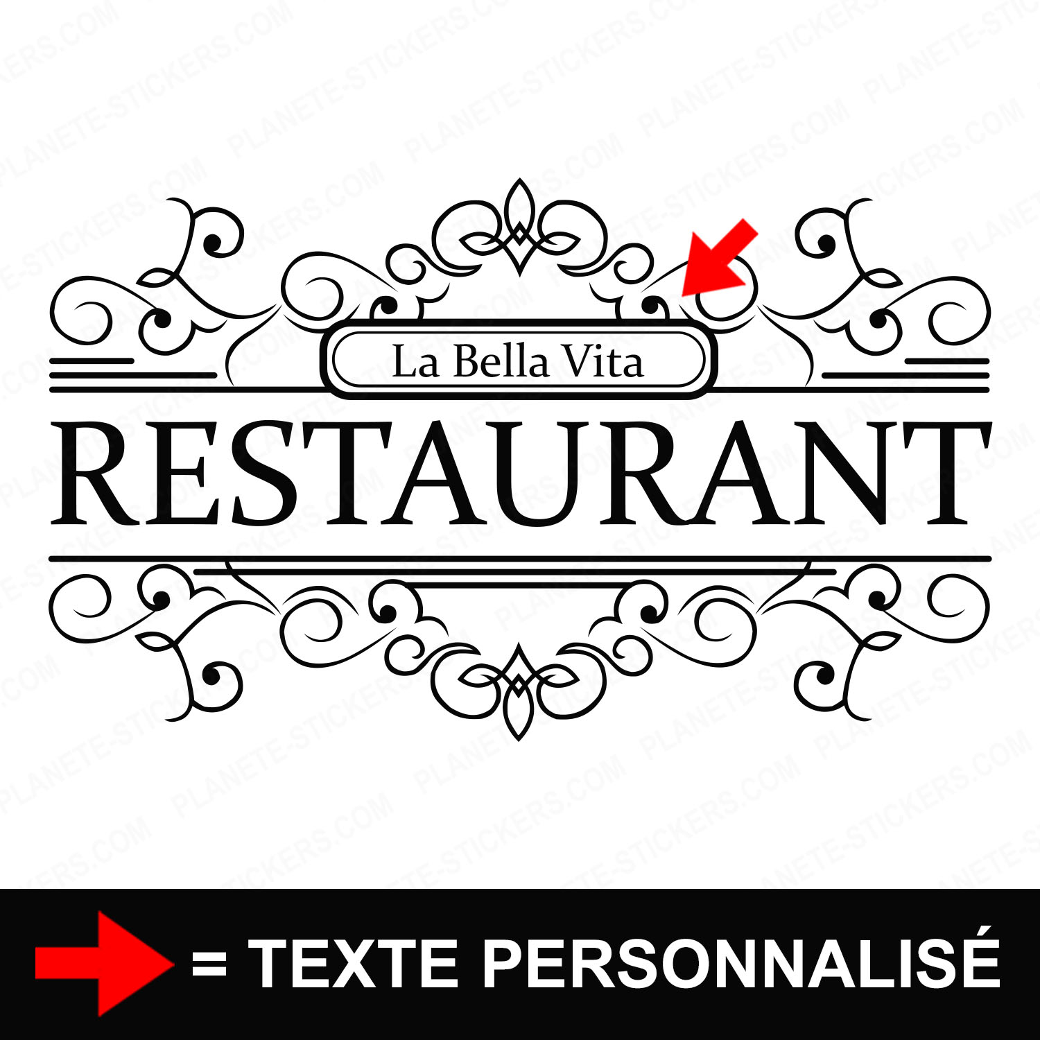 ref9restaurantvitrine-stickers-restaurant-vitrine-restaurant-sticker-personnalisé-autocollant-pro-restaurateur-vitre-resto-professionnel-logo-arabesque-2