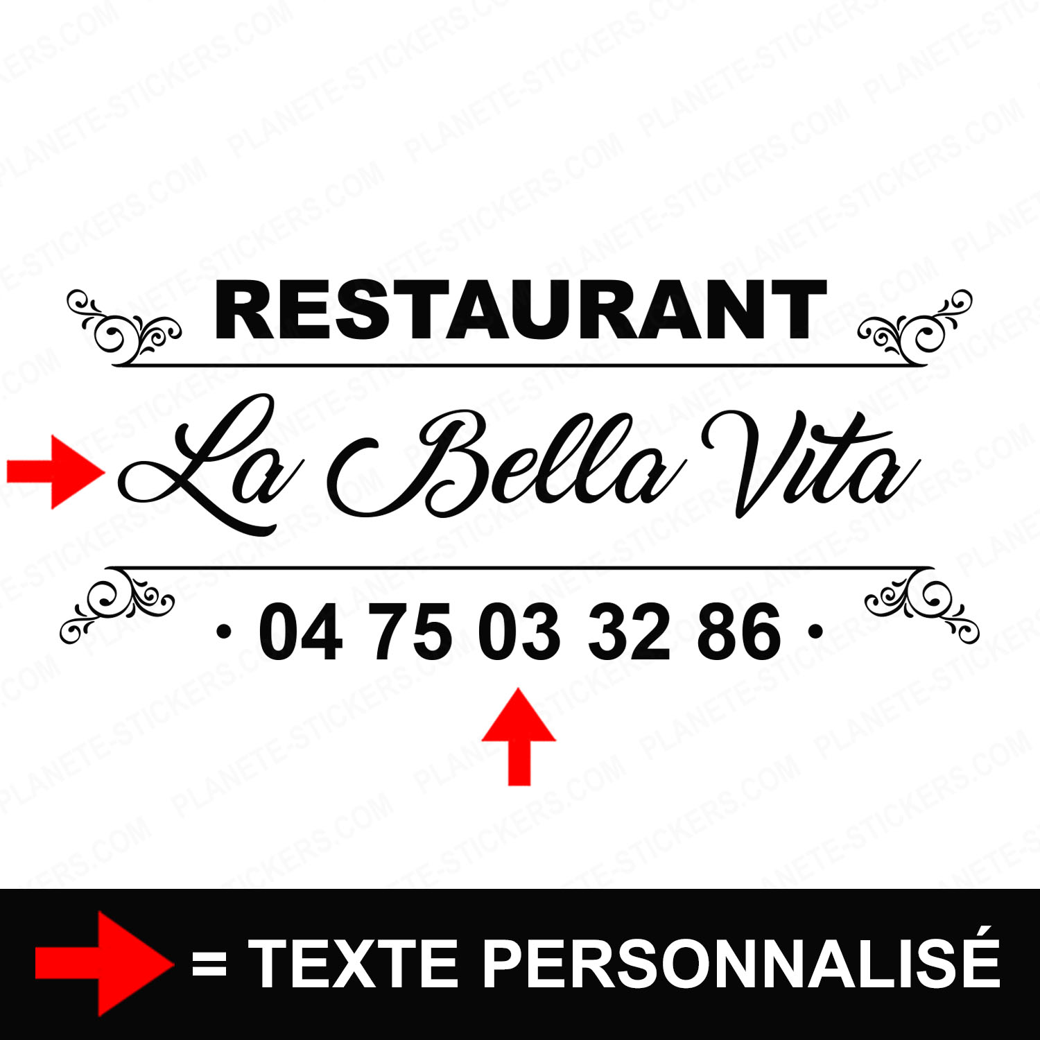 ref22restaurantvitrine-stickers-restaurant-vitrine-restaurant-sticker-personnalisé-autocollant-pro-restaurateur-vitre-resto-professionnel-logo-écriture-2