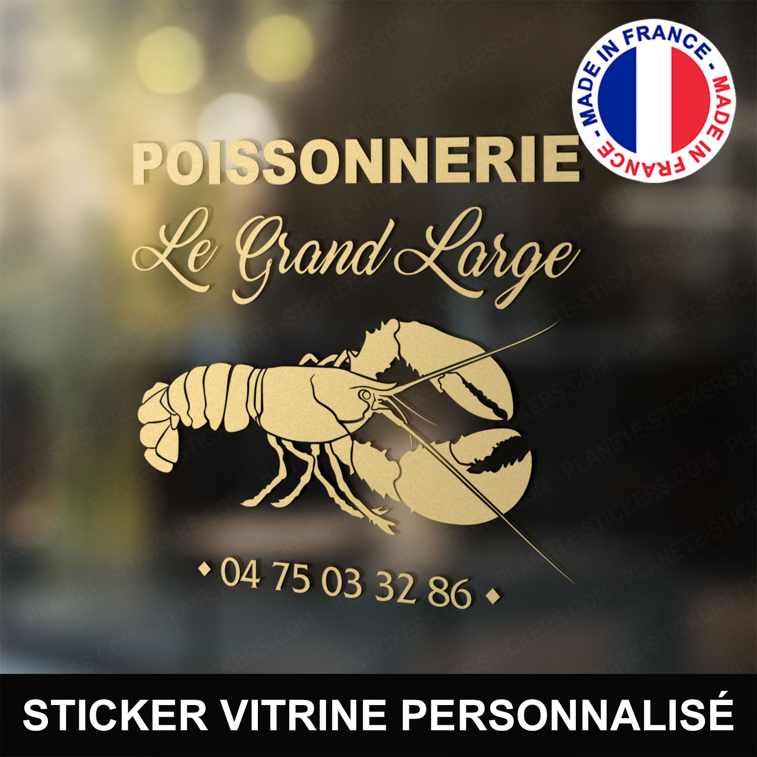 ref9poissonnerievitrine-stickers-poissonnerie-vitrine-sticker-personnalisé-autocollant-poissonnier-pro-vitre-poisson-professionnel-logo-homard