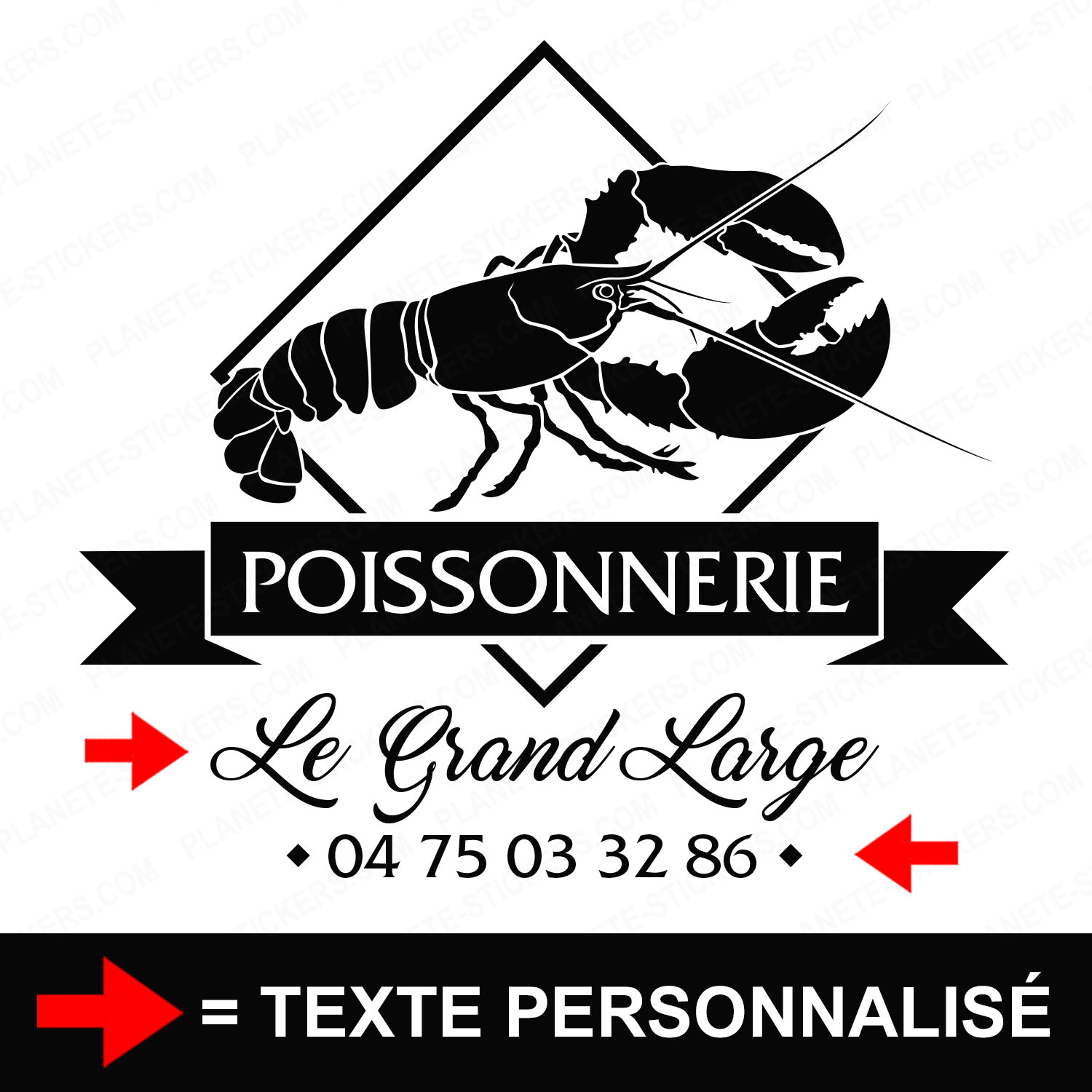 ref11poissonnerievitrine-stickers-poissonnerie-vitrine-sticker-personnalisé-autocollant-poissonnier-pro-vitre-poisson-professionnel-logo-homard-2