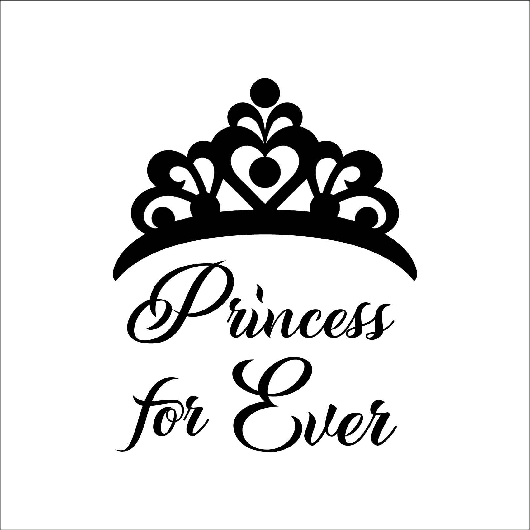 Stickers-princess-for-ever-ref1princesse-autocollant-couronne-sticker-princesse-chambre-fille-enfant-fb