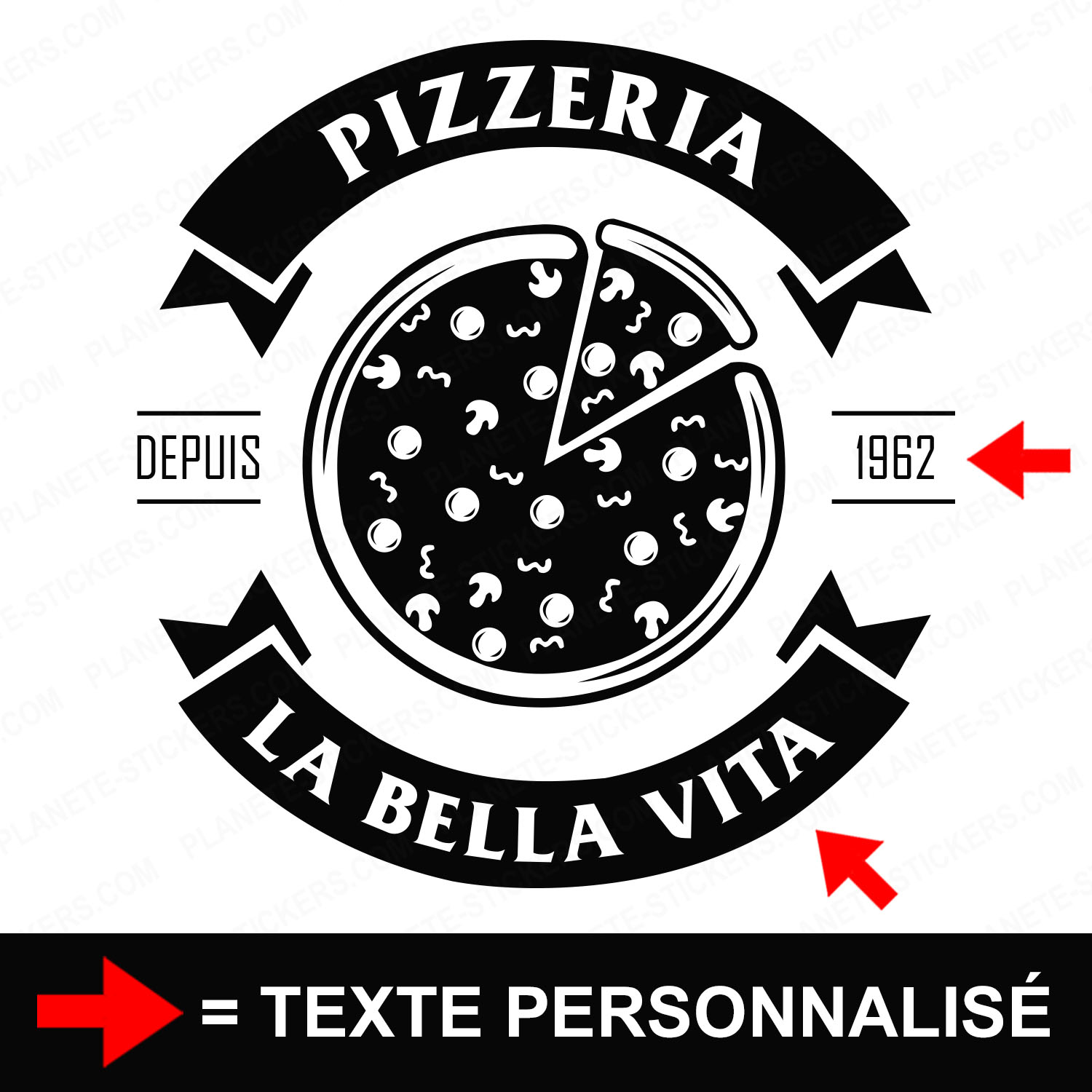ref23pizzeriavitrine-stickers-pizzeria-vitrine-pizza-restaurant-sticker-personnalisé-autocollant-pro-restaurateur-vitre-resto-professionnel-logo-pizza-2