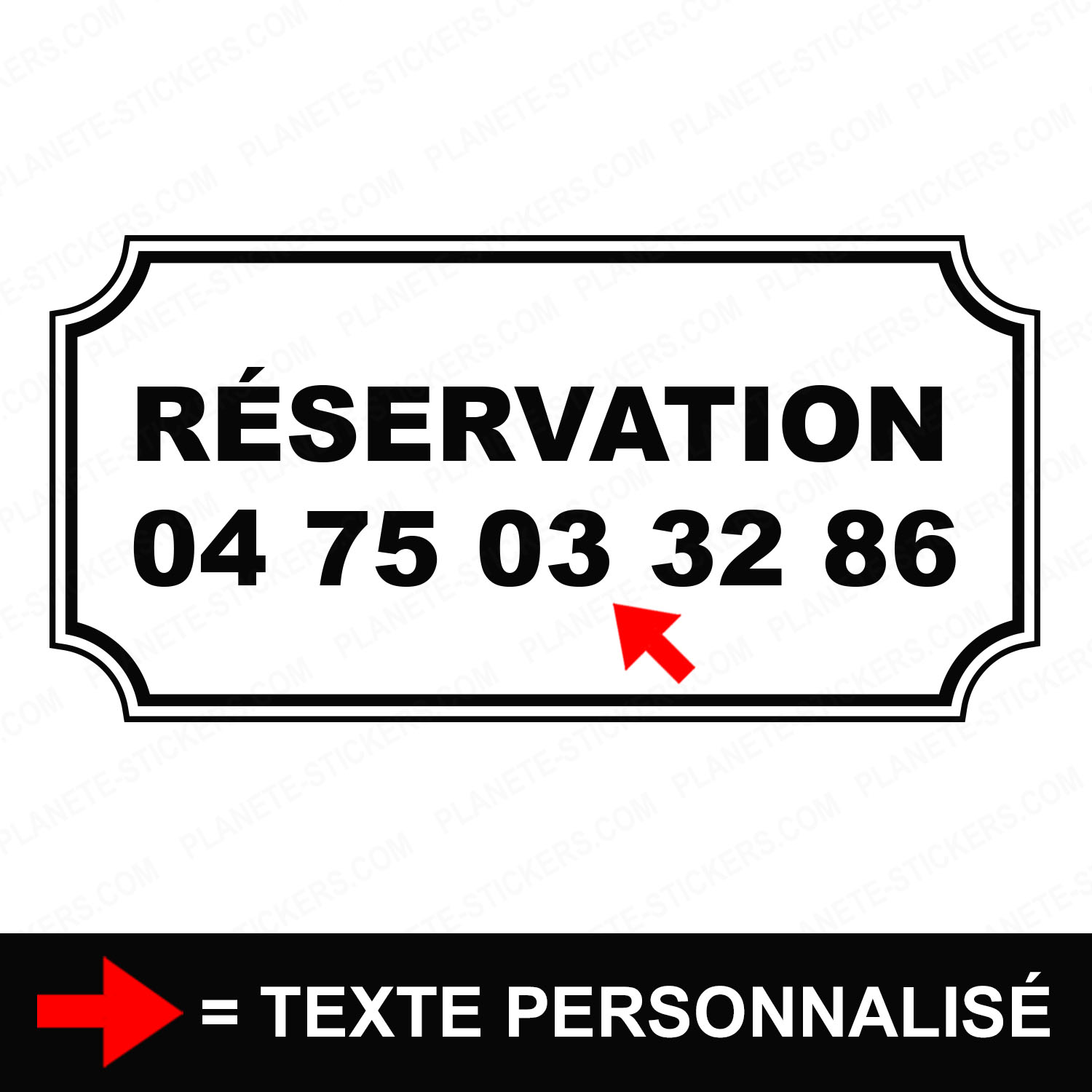 ref34pizzeriavitrine-stickers-réservation-vitrine-pizzeria-restaurant-sticker-personnalisé-autocollant-pro-restaurateur-vitre-resto-professionnel-logo-écriture-2