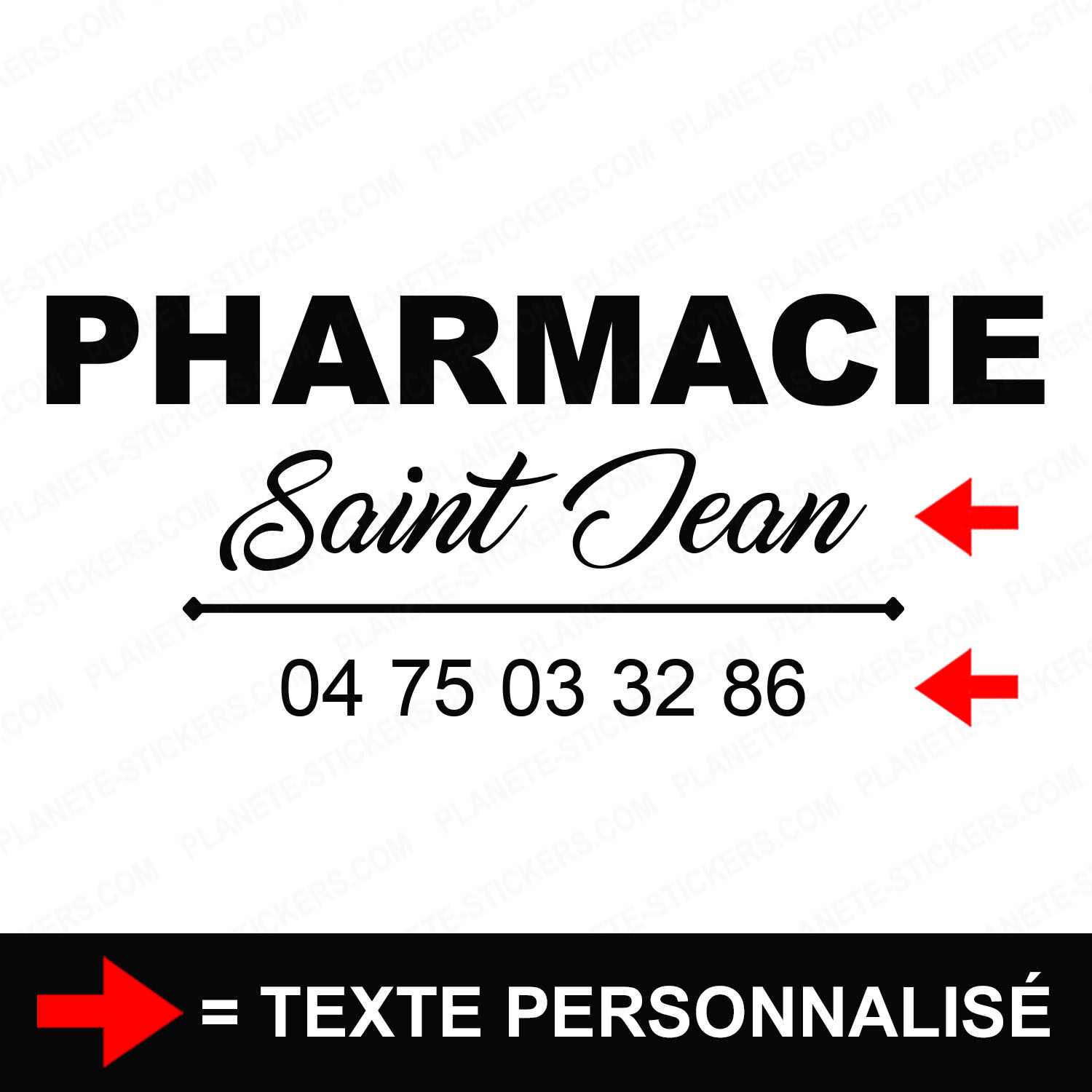 ref8pharmacievitrine-stickers-pharmacie-vitrine-sticker-personnalisé-pharmacien-autocollant-médical-pro-vitre-professionnel-logo-écriture-2
