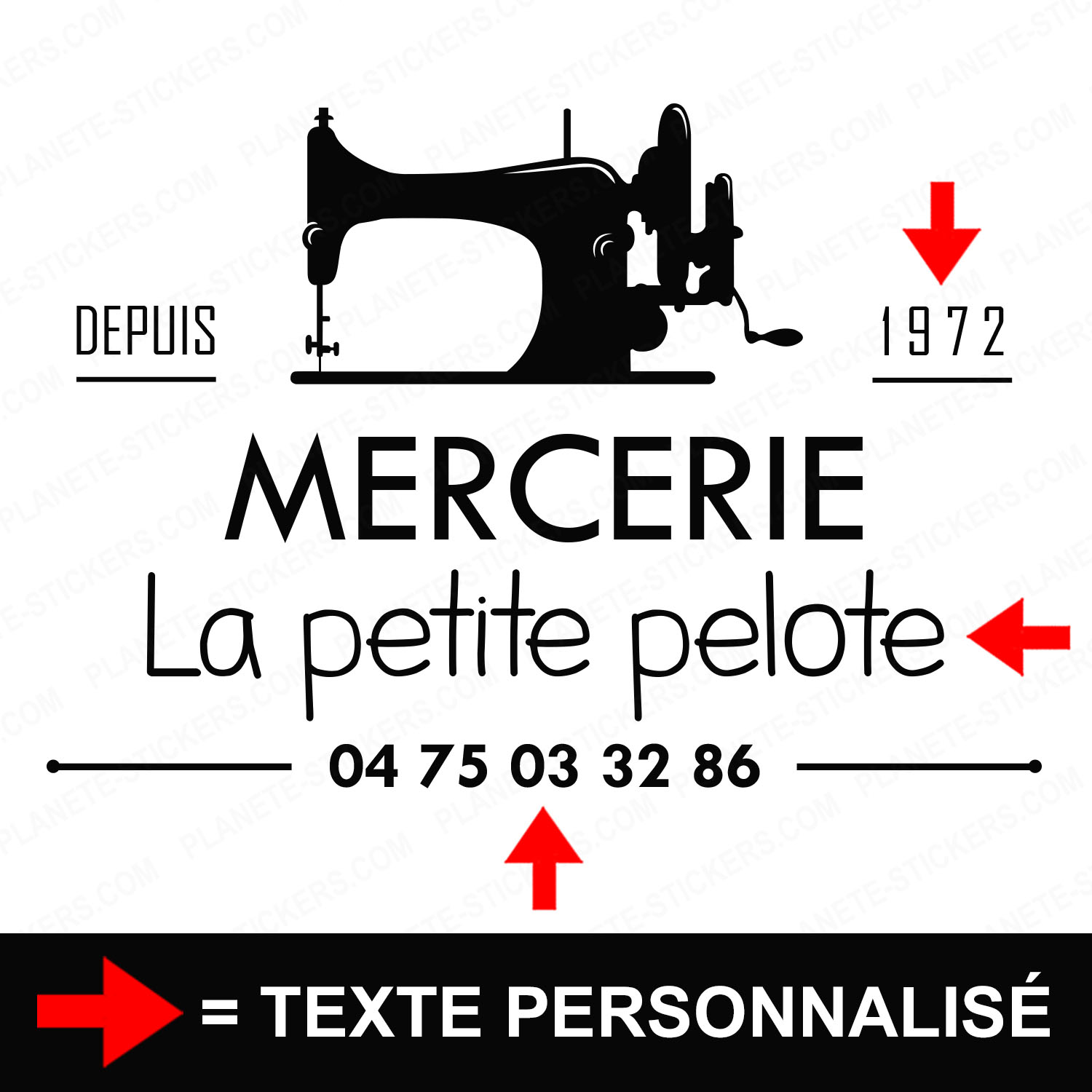 ref1mercerievitrine-stickers-mercerie-vitrine-sticker-personnalisé-mercier-autocollant-logo-machine-a-coudre-2