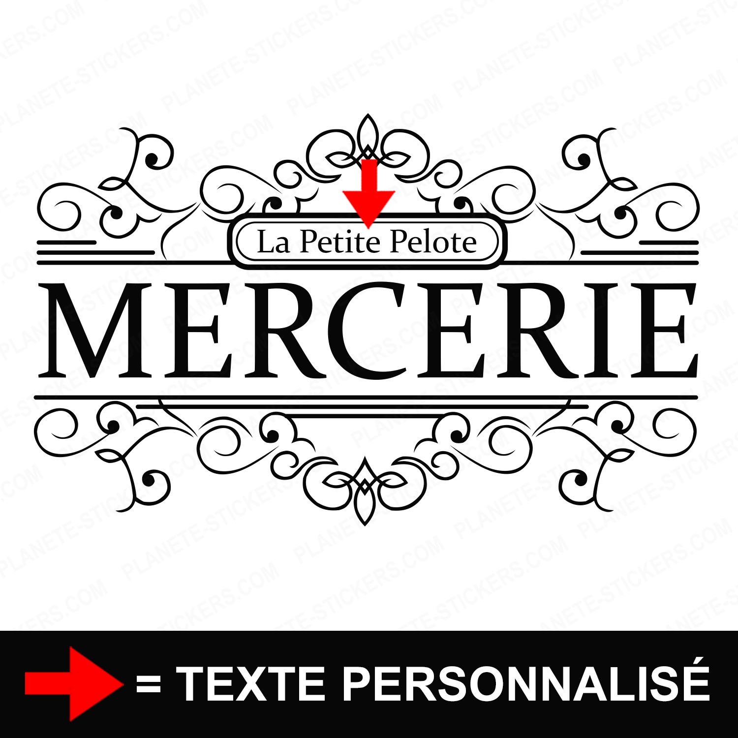 ref8mercerievitrine-stickers-mercerie-vitrine-sticker-personnalisé-mercier-autocollant-logo-arabesque-2