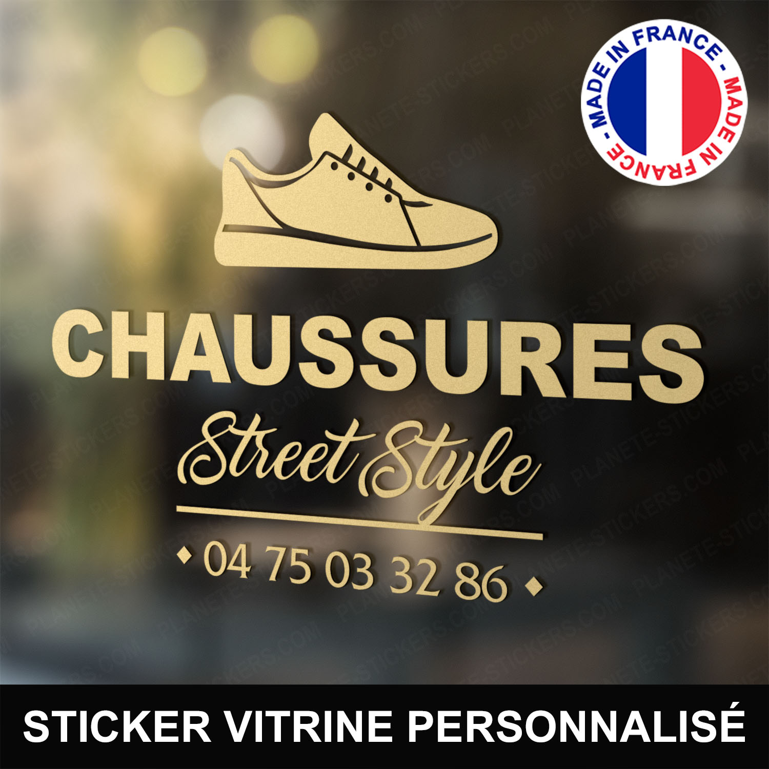 ref2magasinchaussuresvitrine-stickers-chaussures-vitrine-sticker-personnalisé-mode-autocollant-chaussure-basket-vitre-magasin-boutique-logo-street