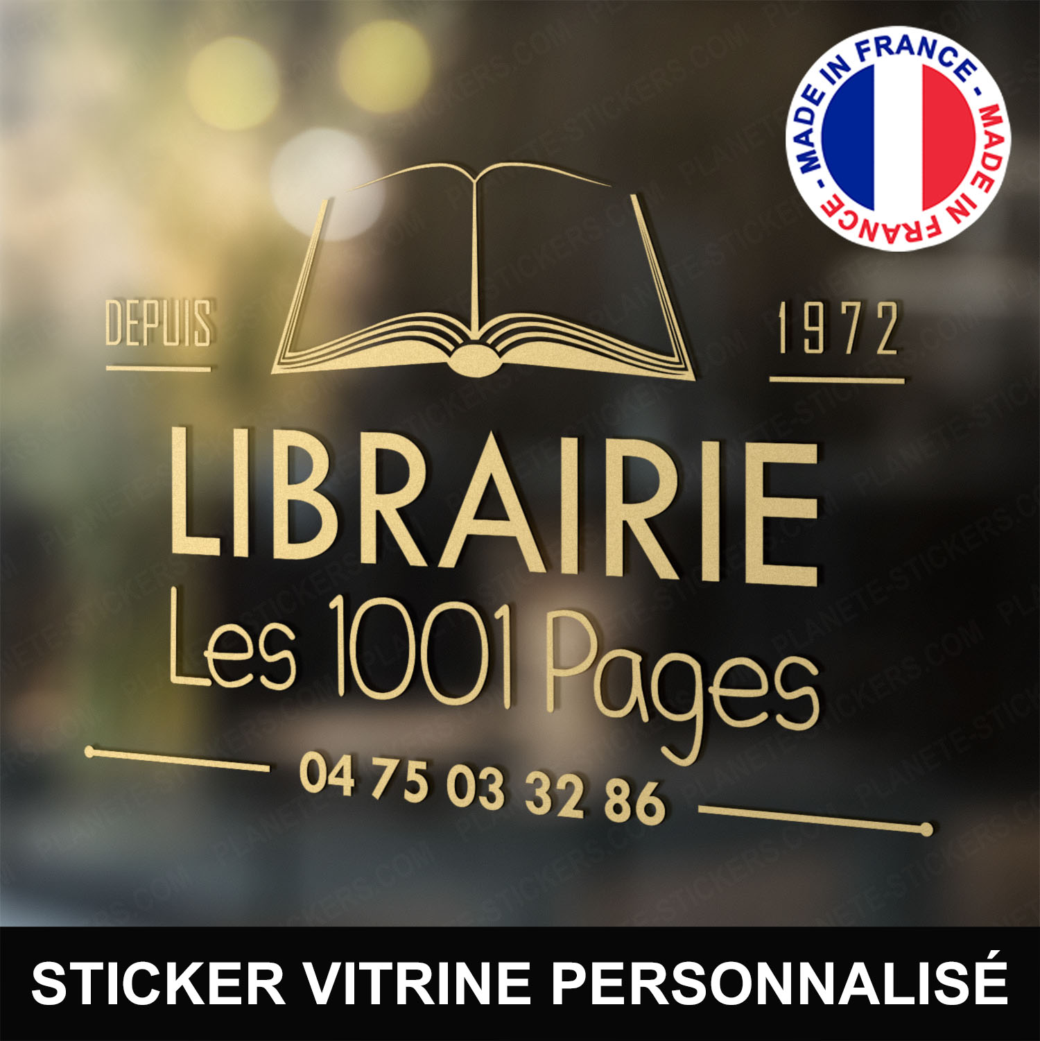 ref6librairievitrine-stickers-librairie-vitrine-sticker-personnalisé-personnalisable-autocollant-pro-libraire-vitre-professionnel-logo-livre-ouvert