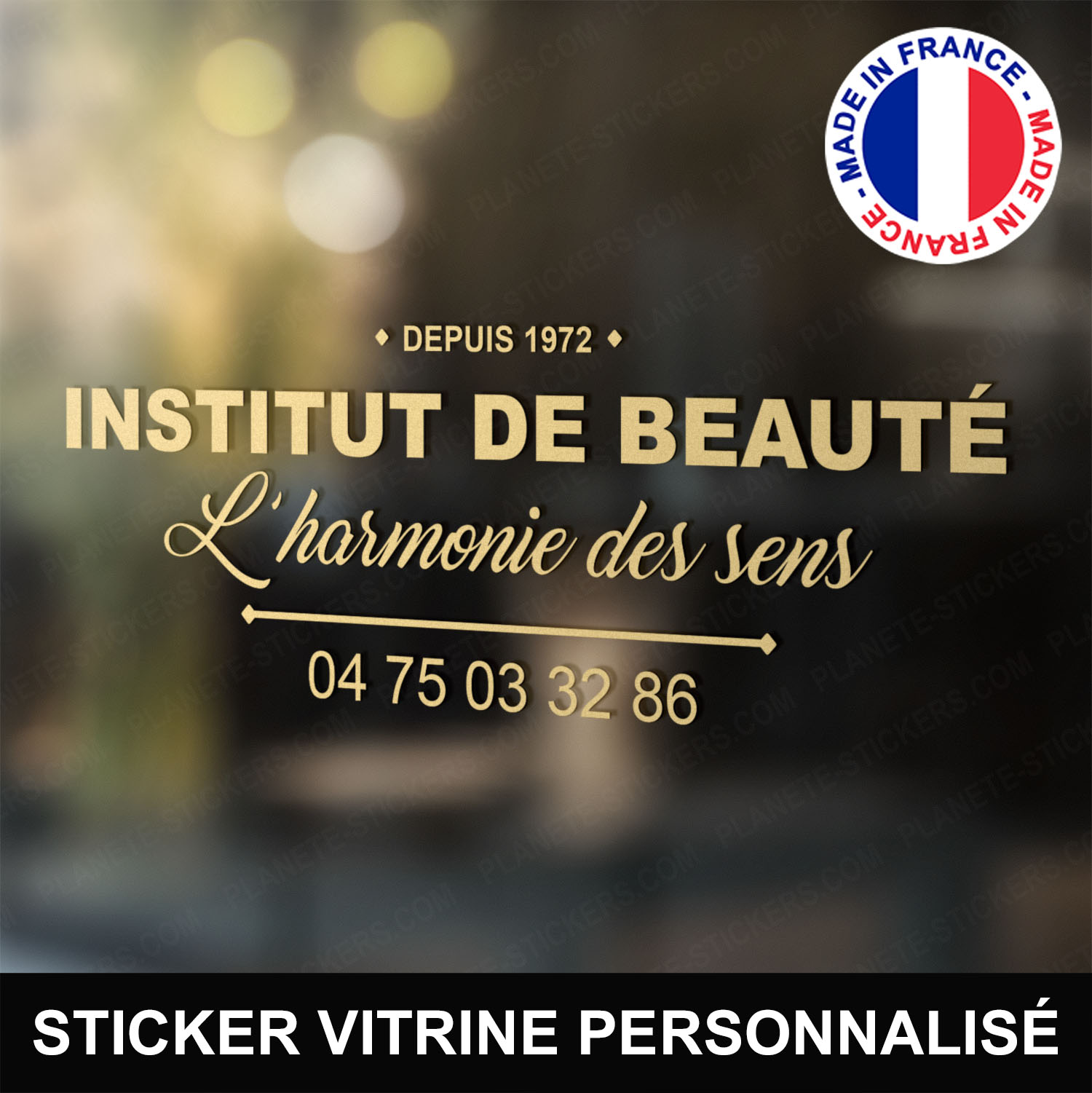 ref1institutdebeautevitrine-stickers-vitrine-institut-de-beauté-sticker-personnalisé-beaute-autocollant-salon-esthétique-esthéticienne-vitre-vitrophanie-logo-écriture