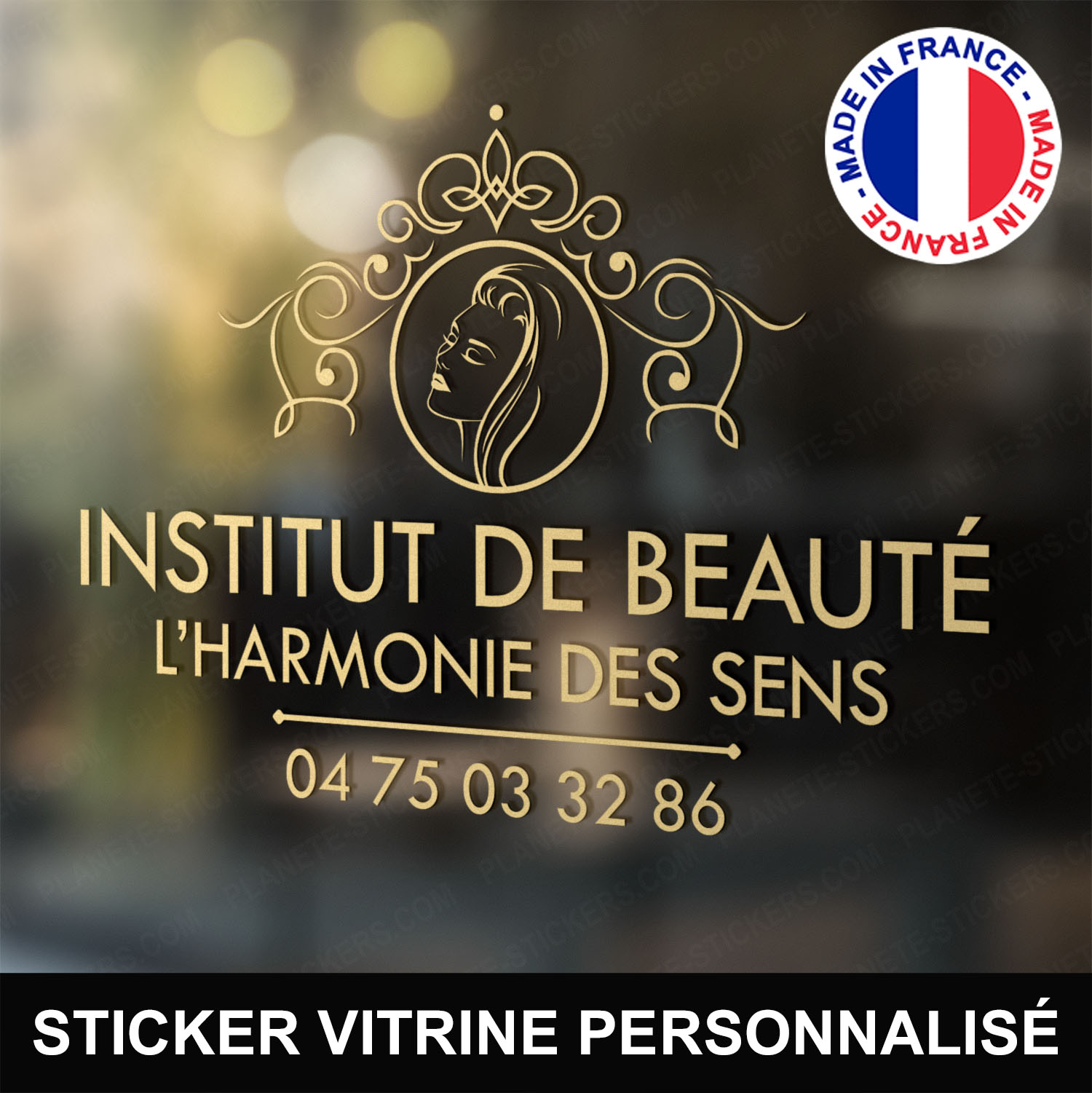 ref3institutdebeautevitrine-stickers-vitrine-institut-de-beauté-sticker-personnalisé-beaute-autocollant-salon-esthétique-esthéticienne-vitre-vitrophanie-logo-femme