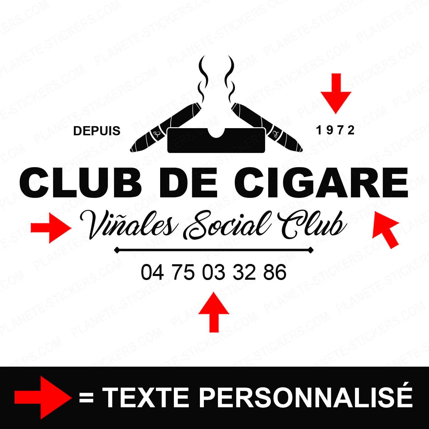 ref7clubdecigarevitrine-stickers-cigare-club-vitrine-sticker-cigar-personnalisé-fumoir-autocollant-tabac-pro-vitre-professionnel-logo-cigares-cendrier-2