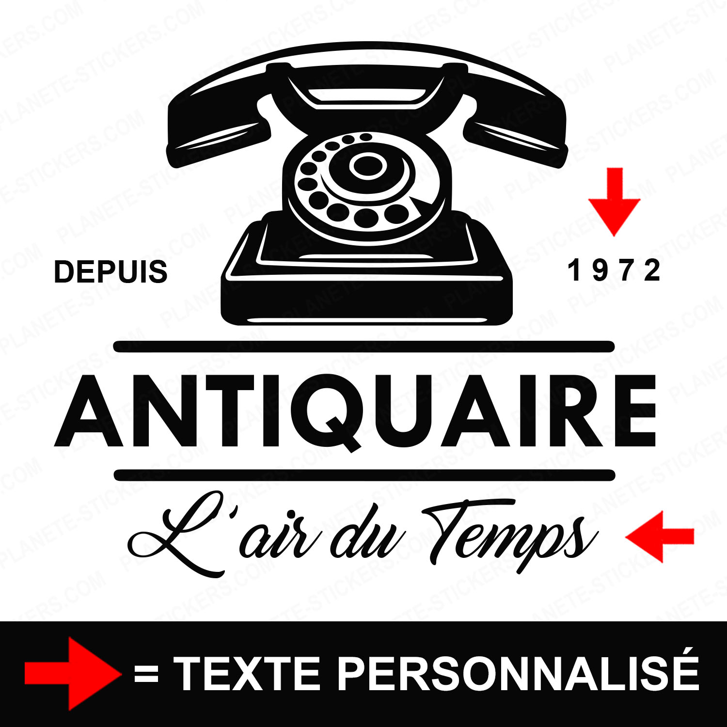 ref2antiquairevitrine-stickers-antiquaire-vitrine-sticker-personnalisé-autocollant-antiquité-vitrophanie-vitre-professionnel-logo-téléphone-ancien-2