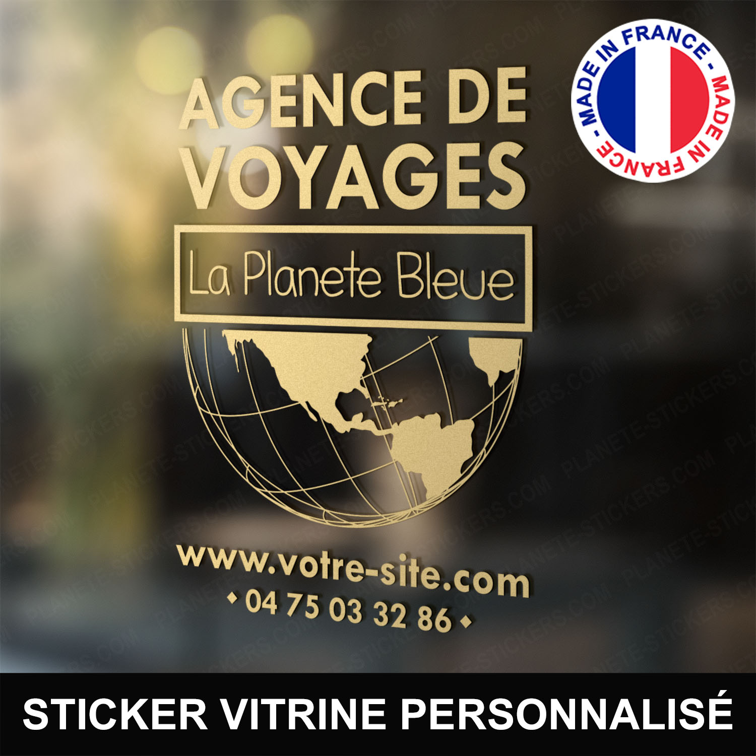 ref4agencedevoyagesvitrine-stickers-agence-de-voyages-vitrine-sticker-voyagiste-personnalisé-autocollant-vitrophanie-agent-voyage-vitre-logo-globe-terre