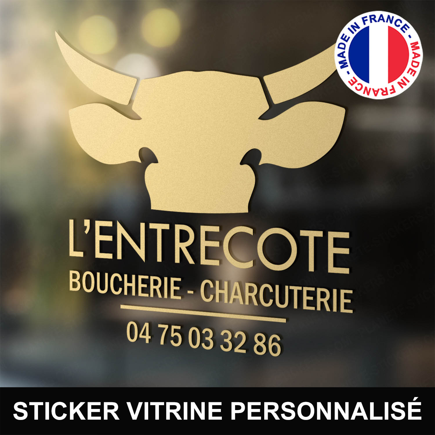 ref5boucherievitrine-stickers-boucherie-charcuterie-vitrine-sticker-personnalisé-autocollant-boutique-pro-boucher-charcutier-professionnel