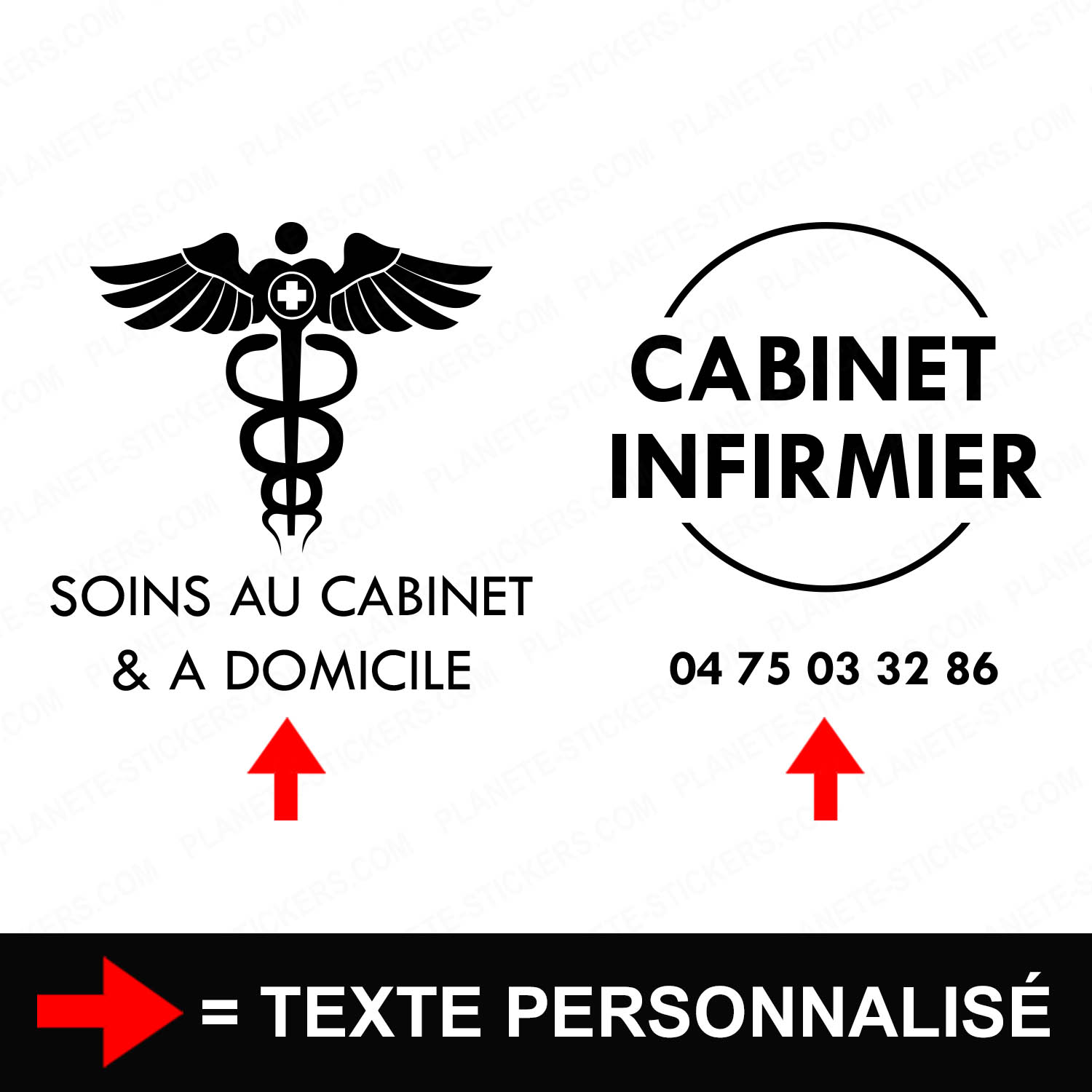 ref2infirmiervitrine-stickers-cabinet-vitrine-sticker-personnalisé-autocollant-pro-soins-domicile-liberal-croix-professionnel-2