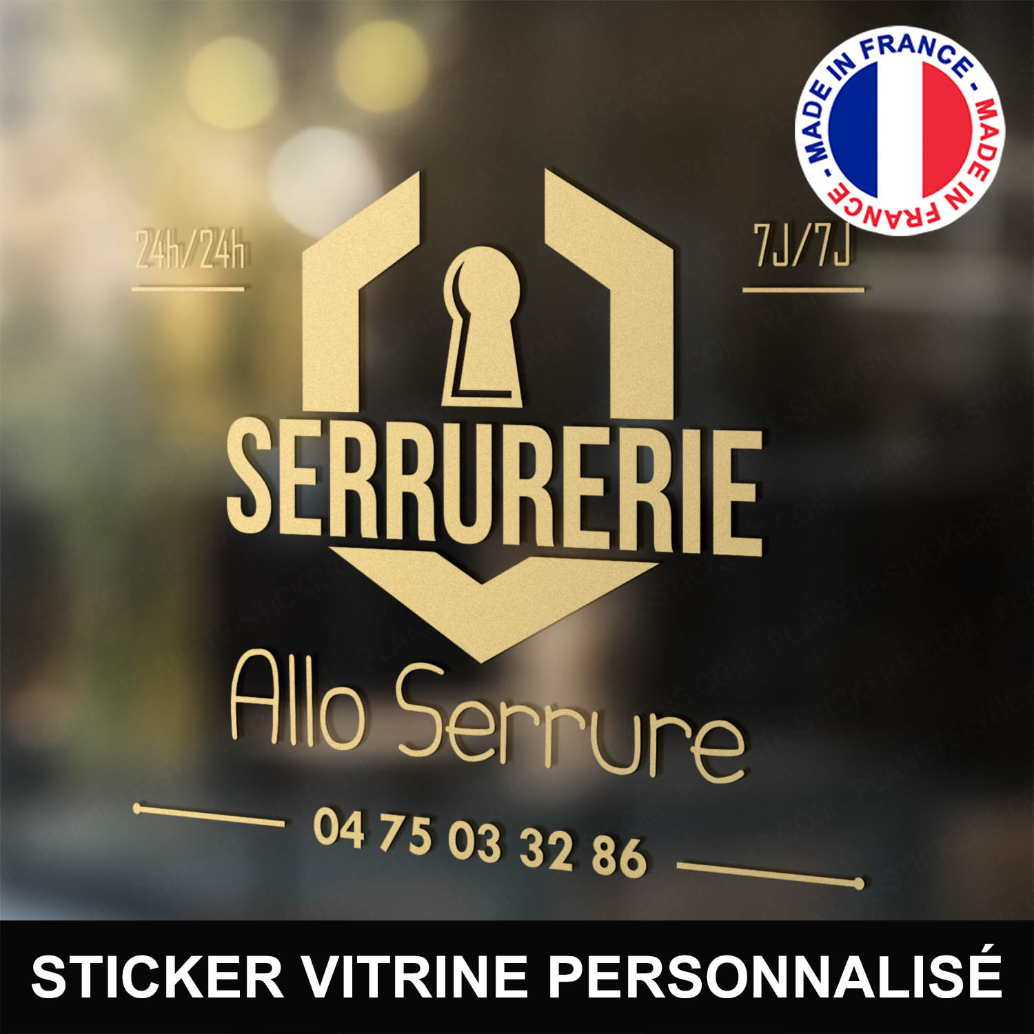ref3serruriervitrine-stickers-commerce-serrurerie-vitrine-sticker-personnalisé-autocollant-pro-serrure-depannage-clef-professionnel