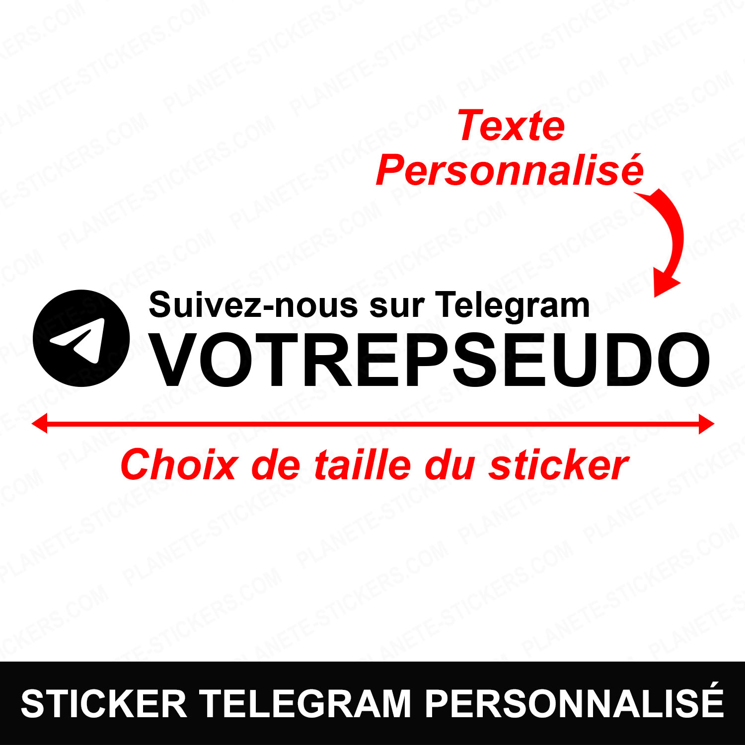 ref4telegram-stickers-telegram-personnalisé-autocollant-réseaux-sociaux-vitrophanie-telegram-logo-sticker-vitrine-vitre-mur-voiture-moto-2