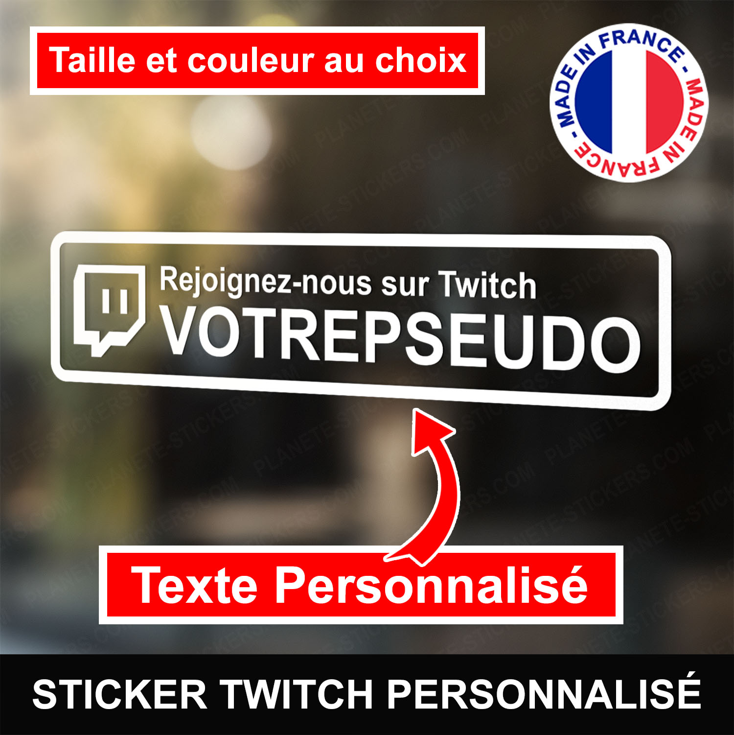 ref3twitch-stickers-twitch-personnalisé-autocollant-réseaux-sociaux-vitrophanie-twitch-logo-sticker-vitrine-vitre-mur-voiture-moto