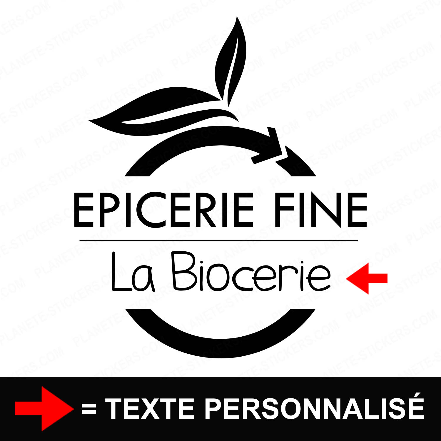 ref5epiceriefinevitrine-stickers-epicerie-vitrine-sticker-personnalisé-autocollant-boutique-produit-frais-couvert-bio-pro-professionnel-1