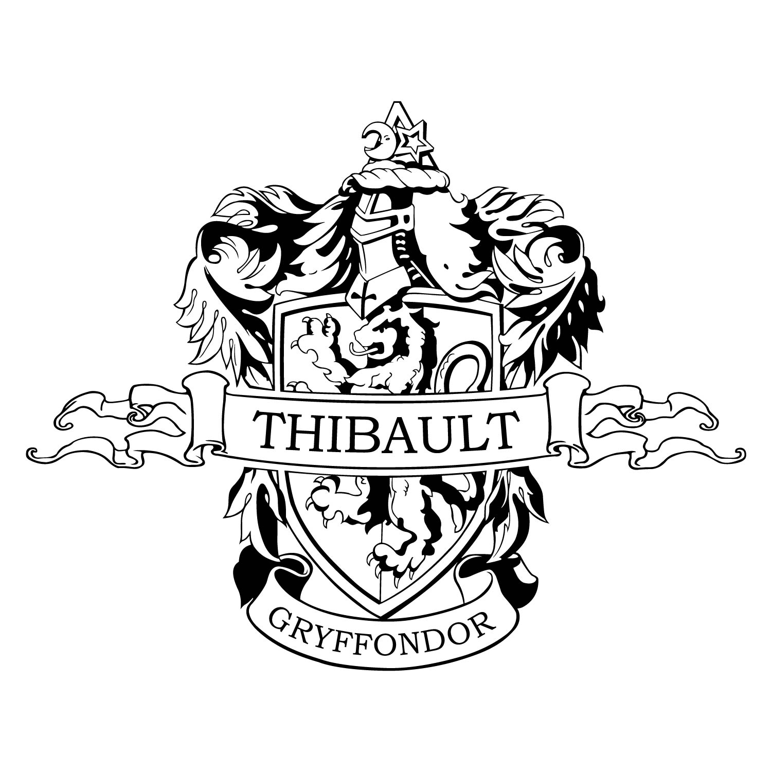 ref12harrypotter-stickers-gryffondor-prénom-personnalisé-autocollant-mural-personnalisable-muraux-sticker-blason-gryffondor-poudlard-déco-film-salon-chambre-harry-potter-film-140m-2