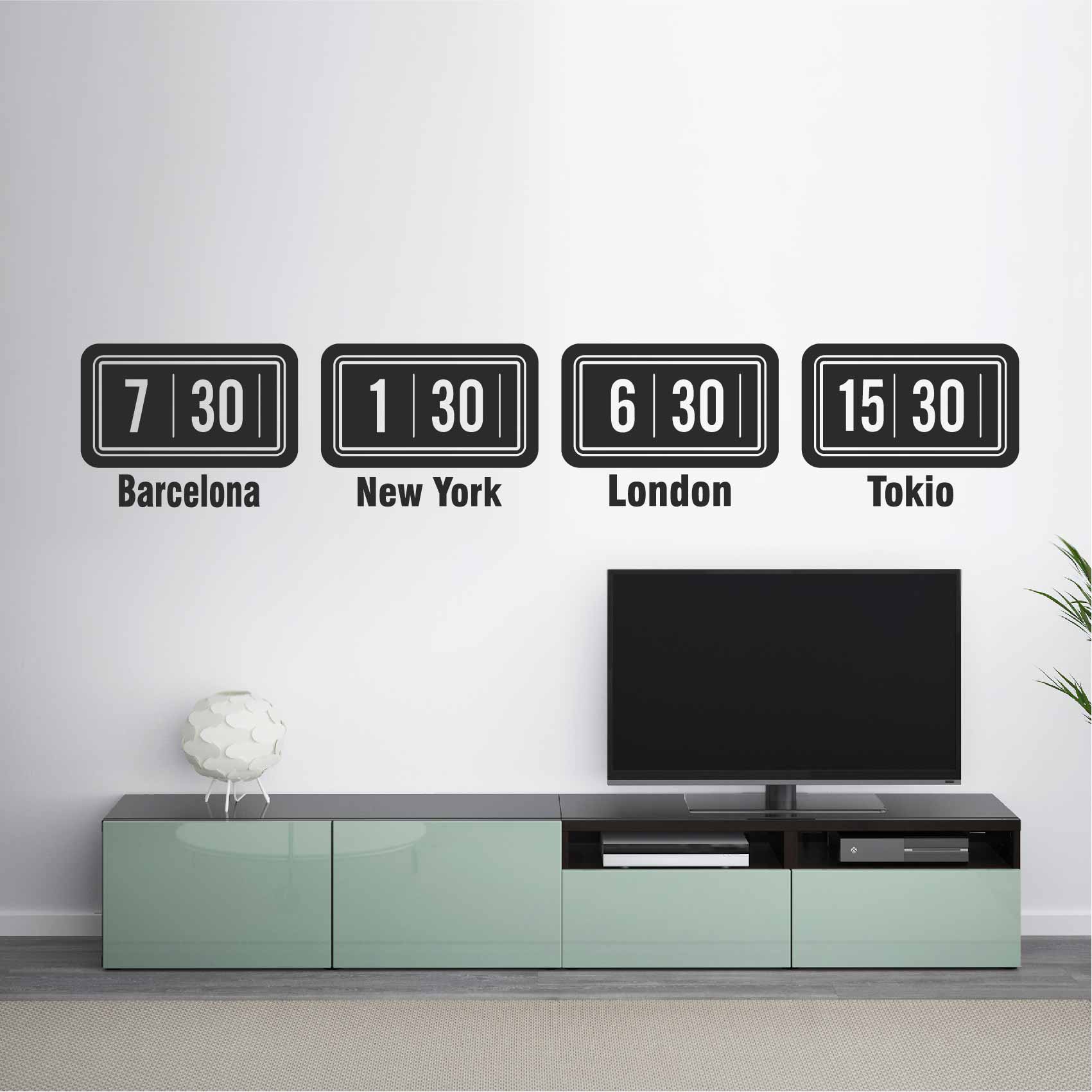 stickers-horloges-monde-ref1timer-autocollant-muraux-barcelona-new-york-london-tokio-tokyo-timer-ville-sticker-voyage-pays-travel-time