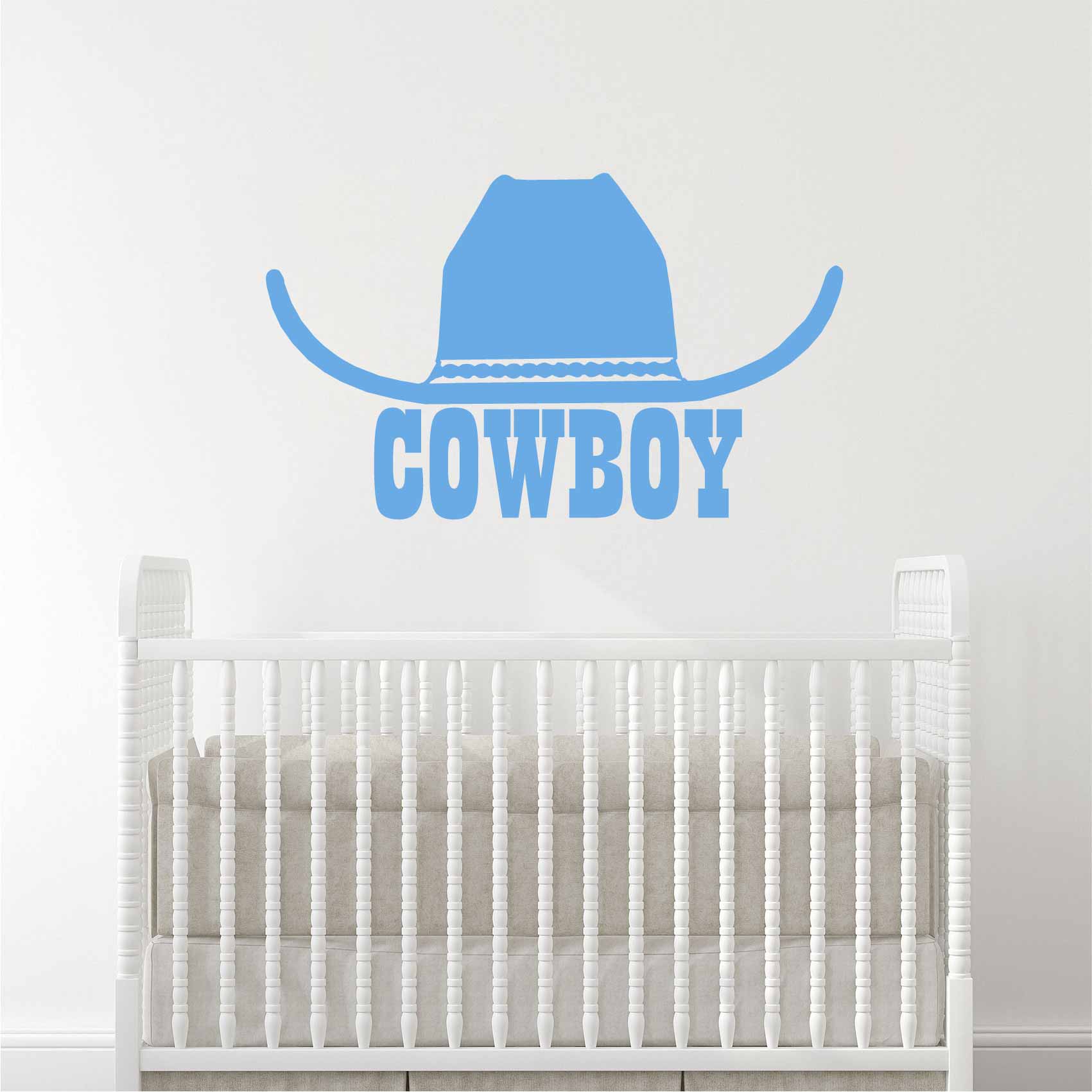 stickers-cowboy-chapeau-ref5cowboy-autocollant-muraux-cow-boy-sticker-western-chambre-enfant-garçon