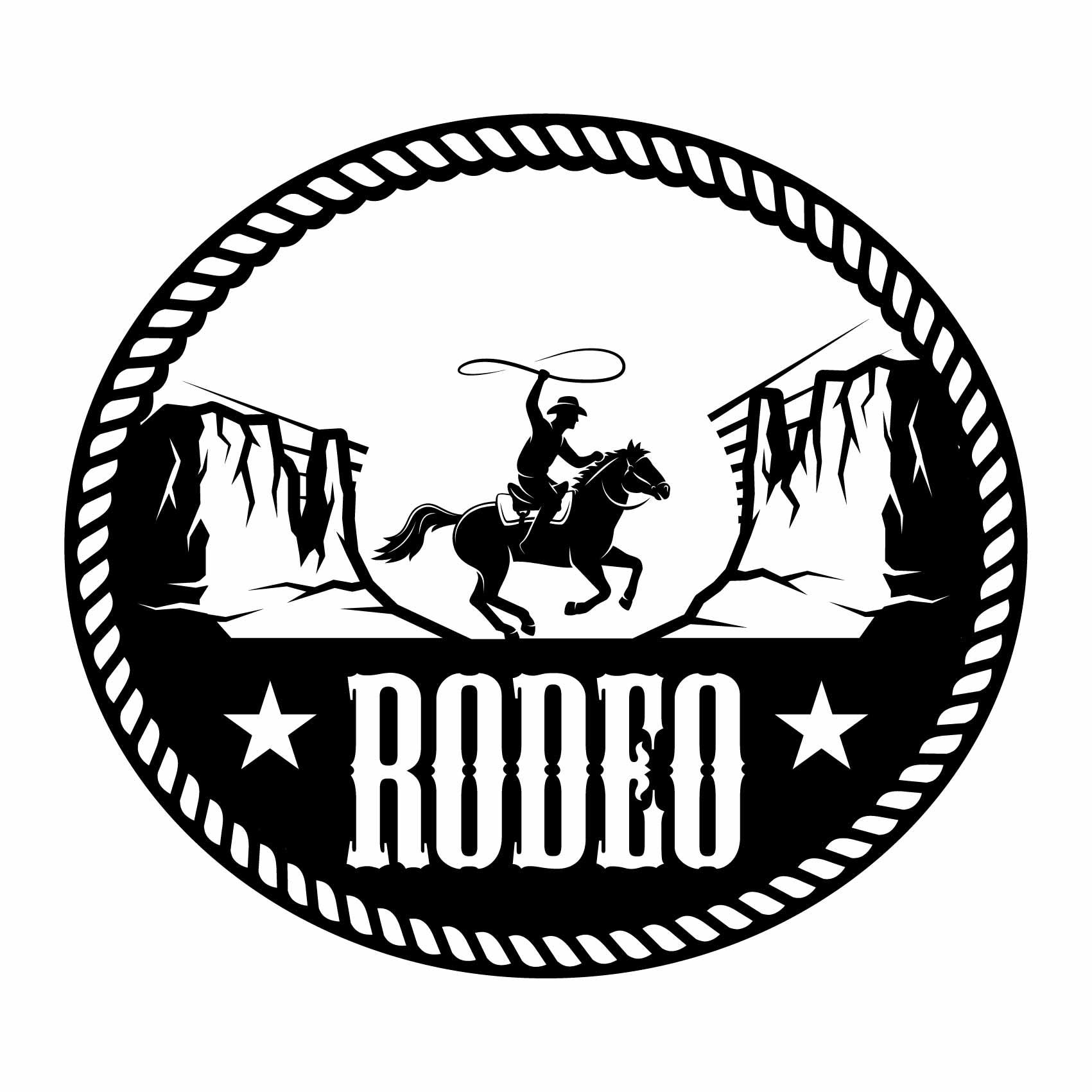 Stickers Rodeo - Autocollant muraux et deco