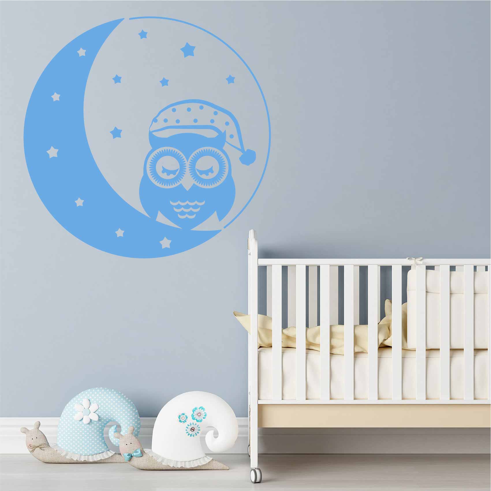 Stickers Hibou Chambre Bebe Autocollant Muraux Et Deco