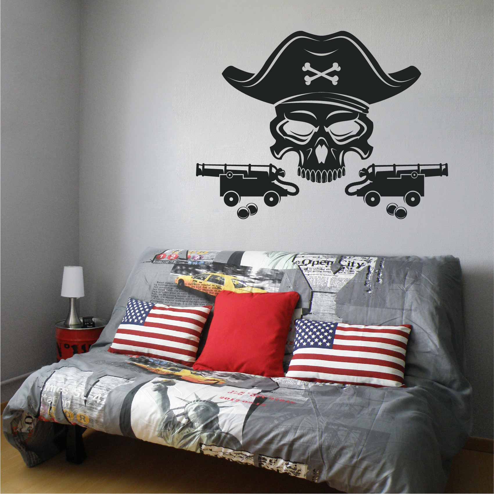 stickers-pirate-canons-ref9pirate-autocollant-muraux-pirates-chambre-enfant-sticker-mural-ado-deco-salon-salle-de-bain-garçon