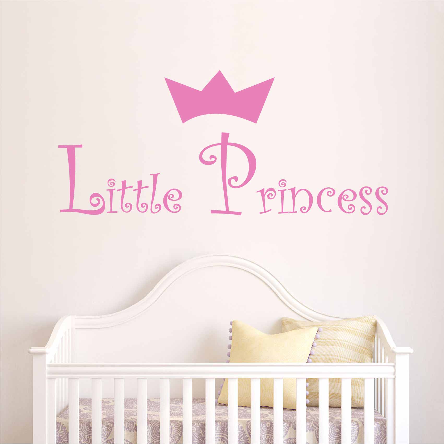 stickers-petite-princesse-ref26princesse-autocollant-muraux-princesses-sticker-mural-princess-chambre-fille-bébé-deco-salon