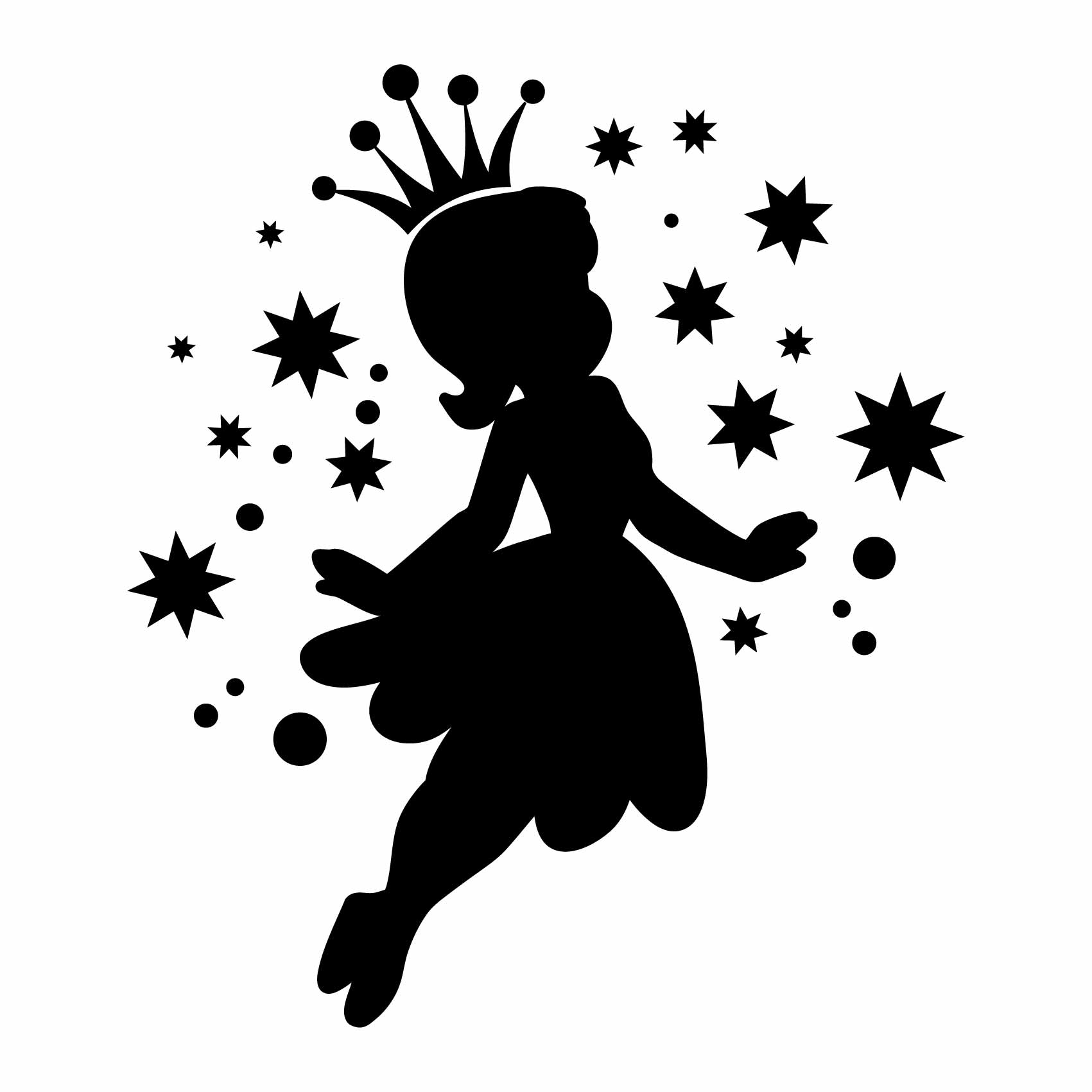 stickers-princesse-étoiles-ref28princesse-autocollant-muraux-princesses-sticker-mural-princess-chambre-fille-bébé-deco-salon-(2)