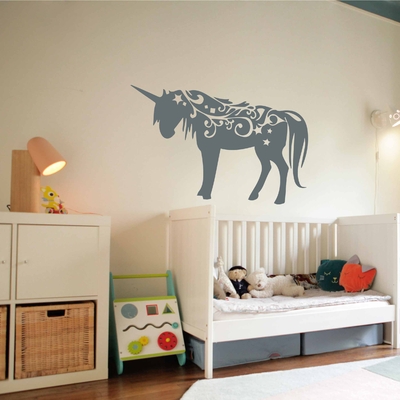 Stickers-licorne-jolie-ref4licorne-sticker-unicorn-silhouette-autocollant-muraux-deco-chambre-enfant-fille