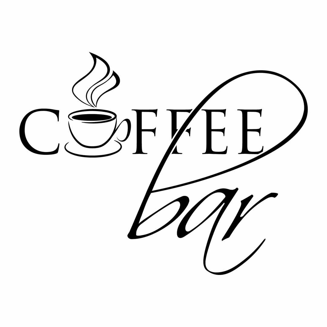 Stickers Coffee bar Autocollant muraux et deco