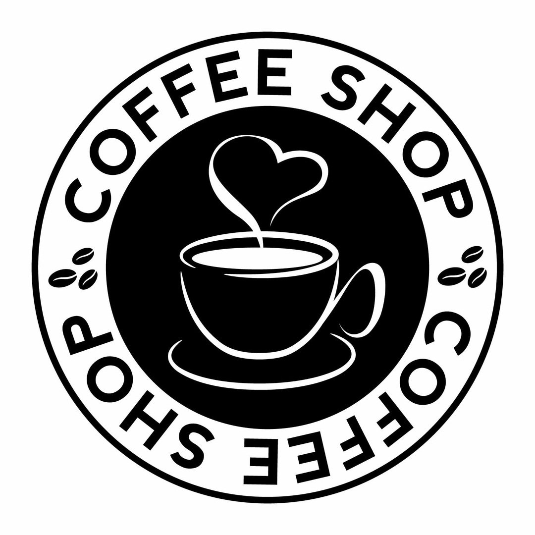 Stickers Coffee Shop Autocollant muraux et deco