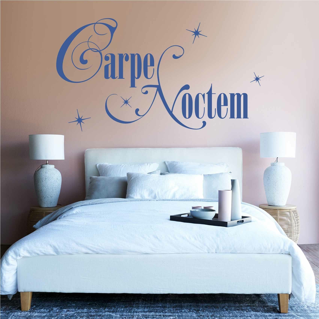 Stickers Chambre Carpe Noctem Autocollant muraux et deco