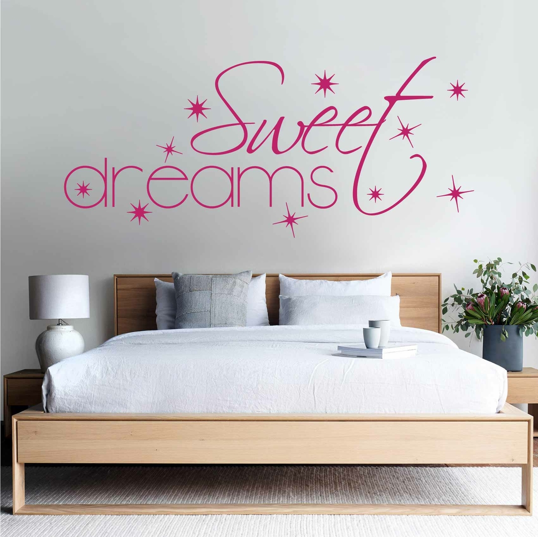 Stickers Chambre Sweet Dreams Autocollant muraux et deco