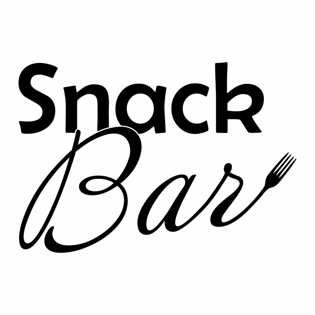 Stickers Snack  Bar Cuisine Autocollant  muraux et deco