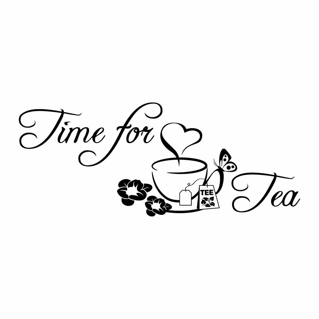 Stickers Time for Tea Autocollant muraux et deco