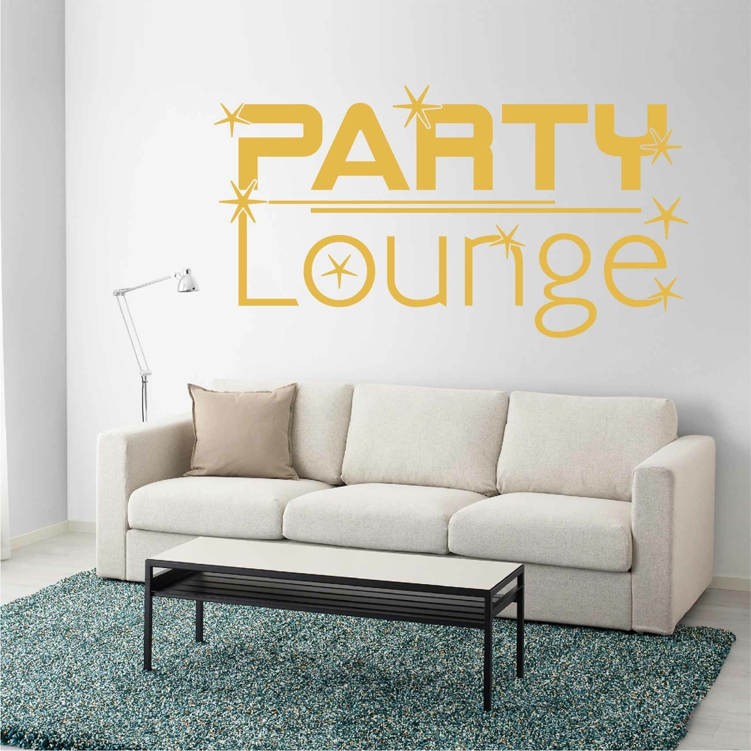 Stickers VIP Lounge Salon - Autocollant muraux et deco