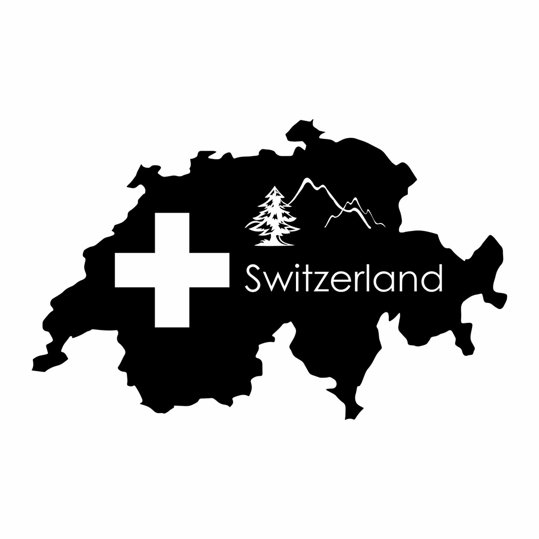 OVALE DRAPEAU SUISSE CH 15cm AUTOCOLLANT STICKER AUTO MOTO OA044 EUR 6,90 - FR