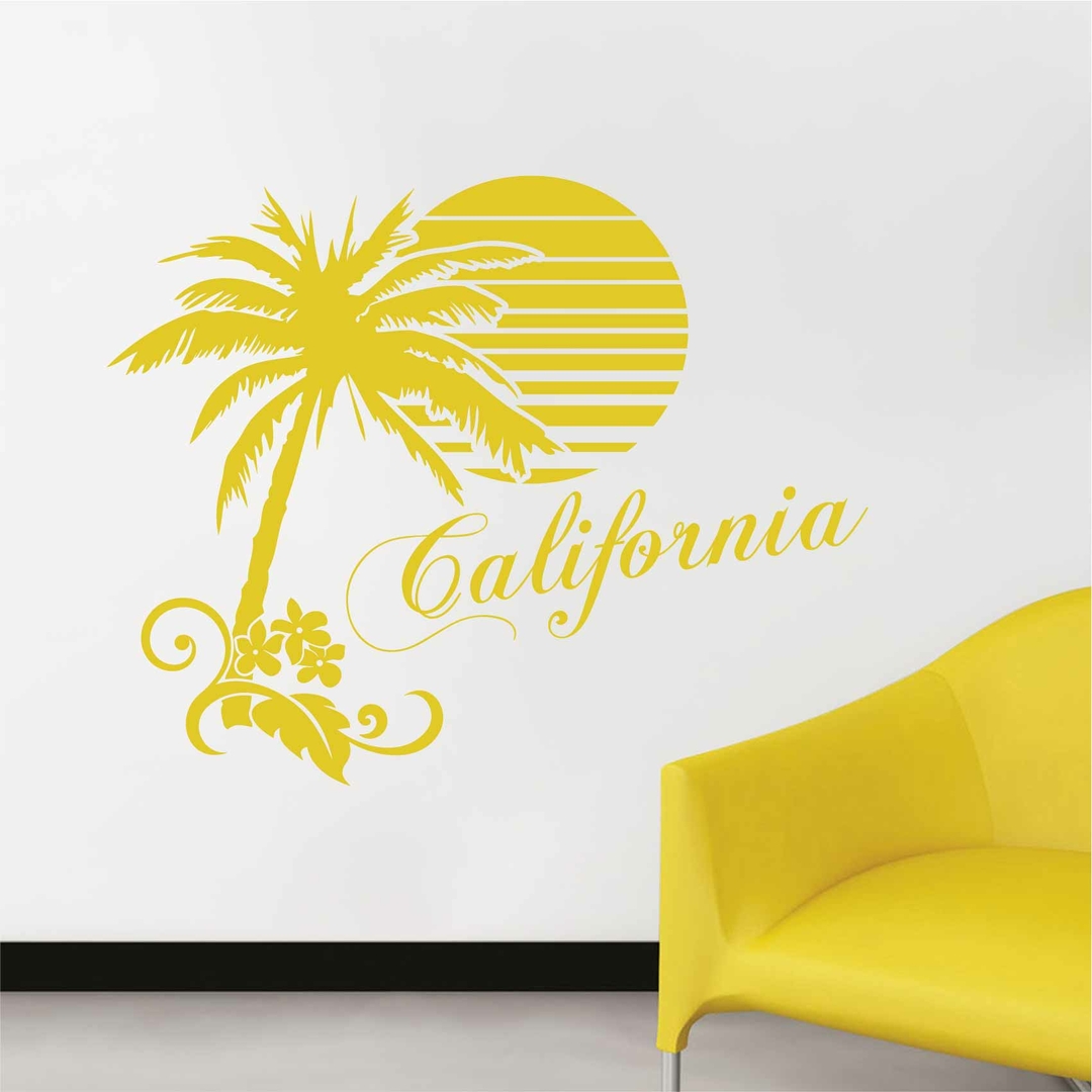 Stickers Californie Autocollant muraux et deco