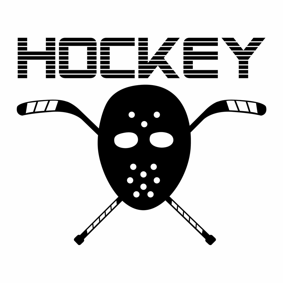 Stickers Hockey - Autocollant muraux et deco