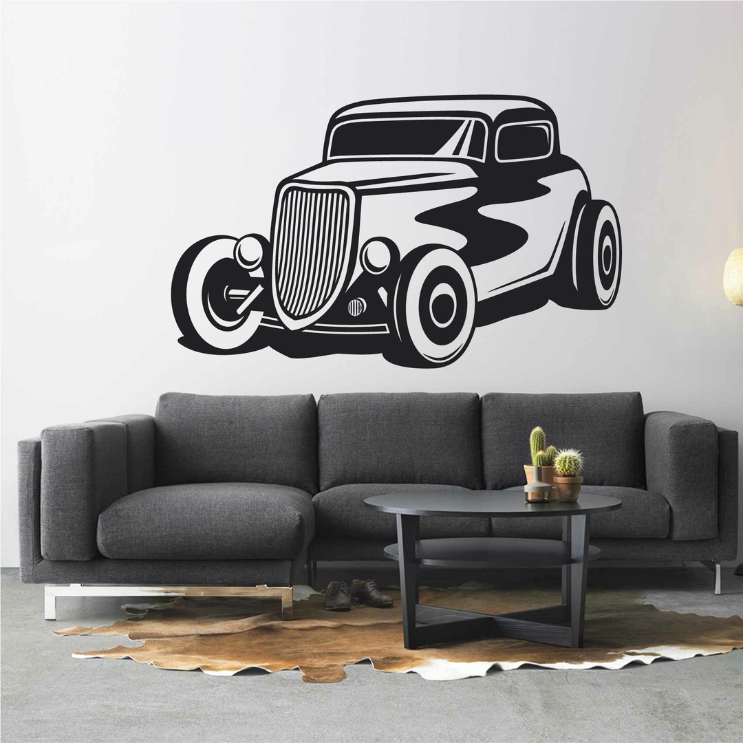 Stickers Voiture Vintage Autocollant muraux et deco