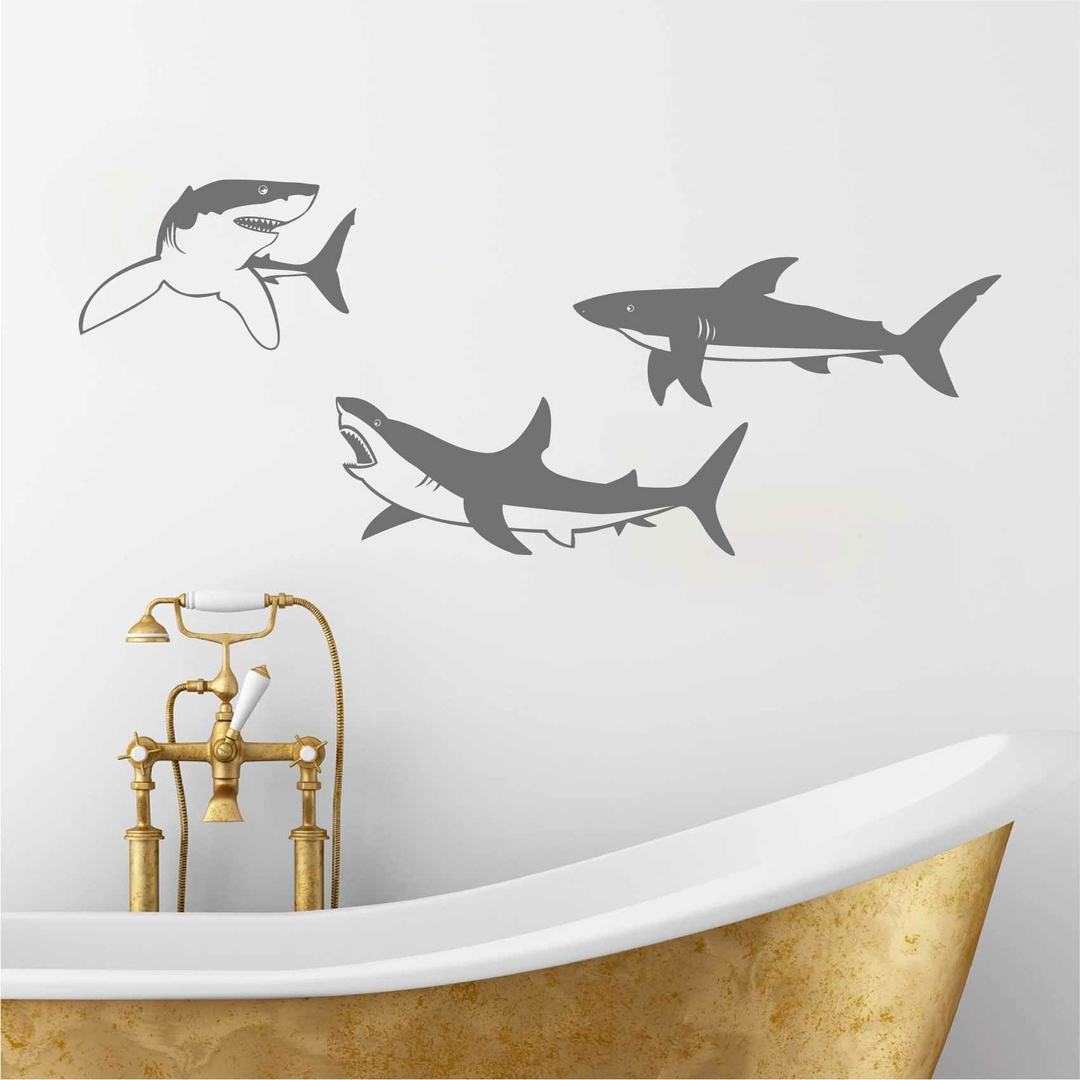 Stickers Requins Autocollant muraux et deco