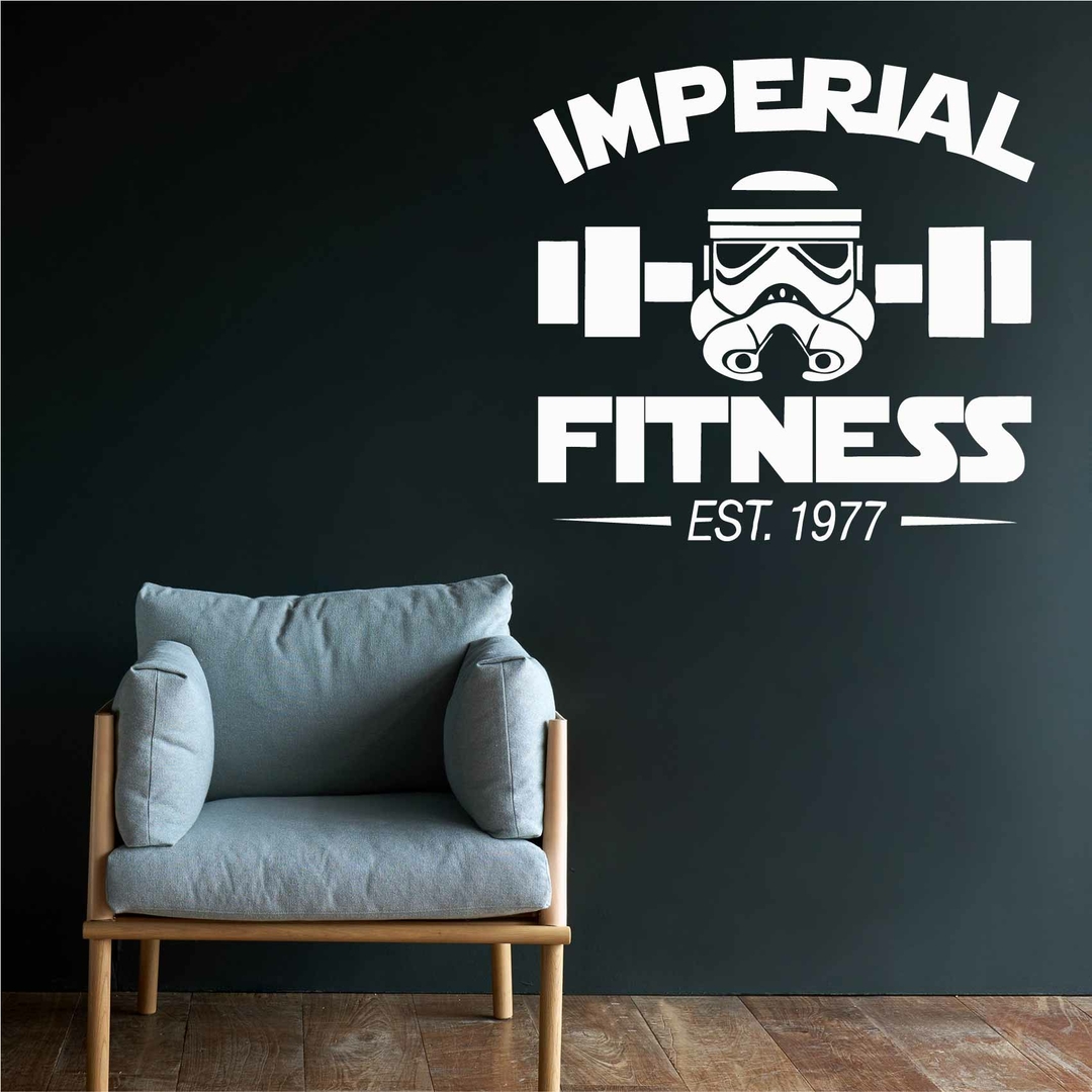 Stickers Imperial Fitness Autocollant muraux et deco