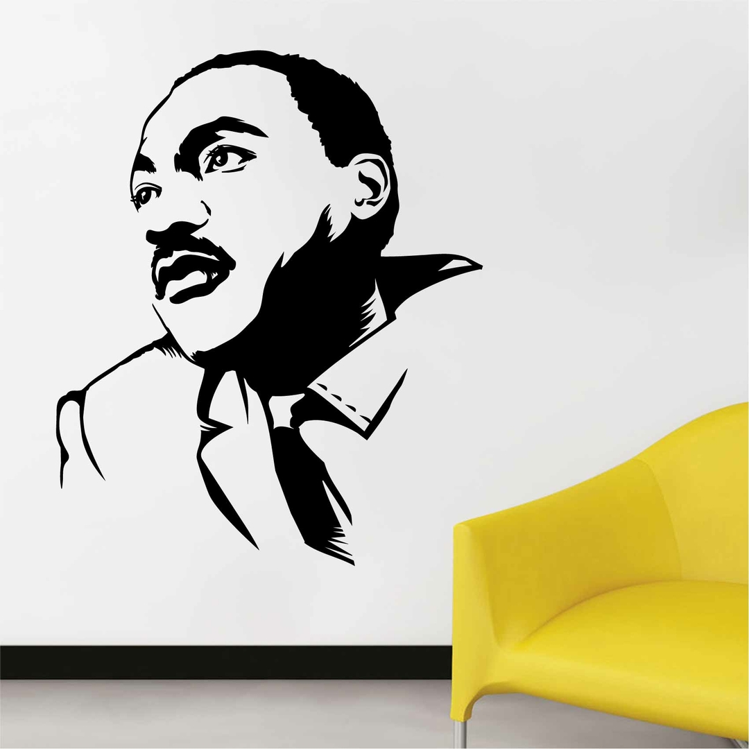 Stickers Martin Luther King - Autocollant muraux et deco