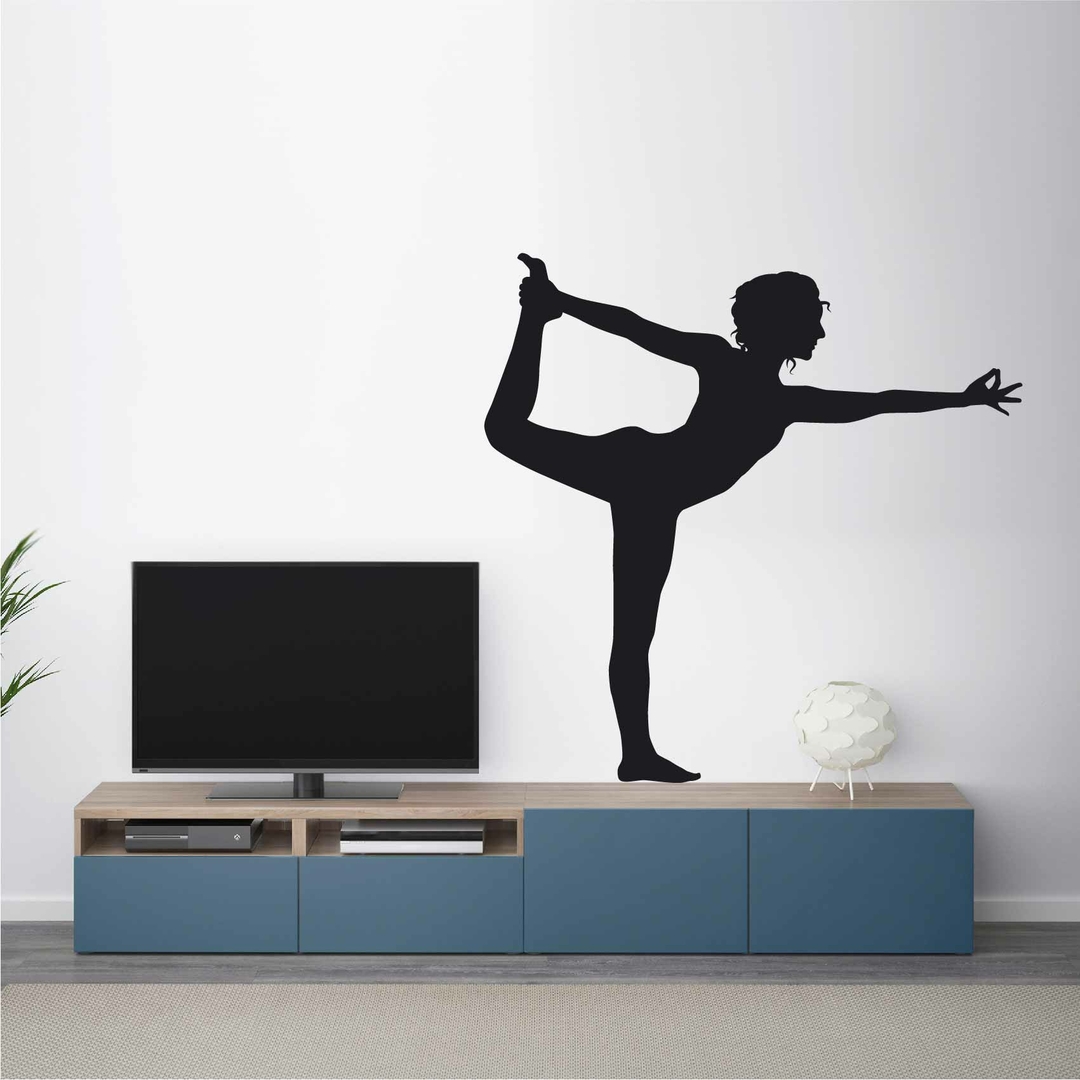 Stickers Yoga Autocollant muraux et deco
