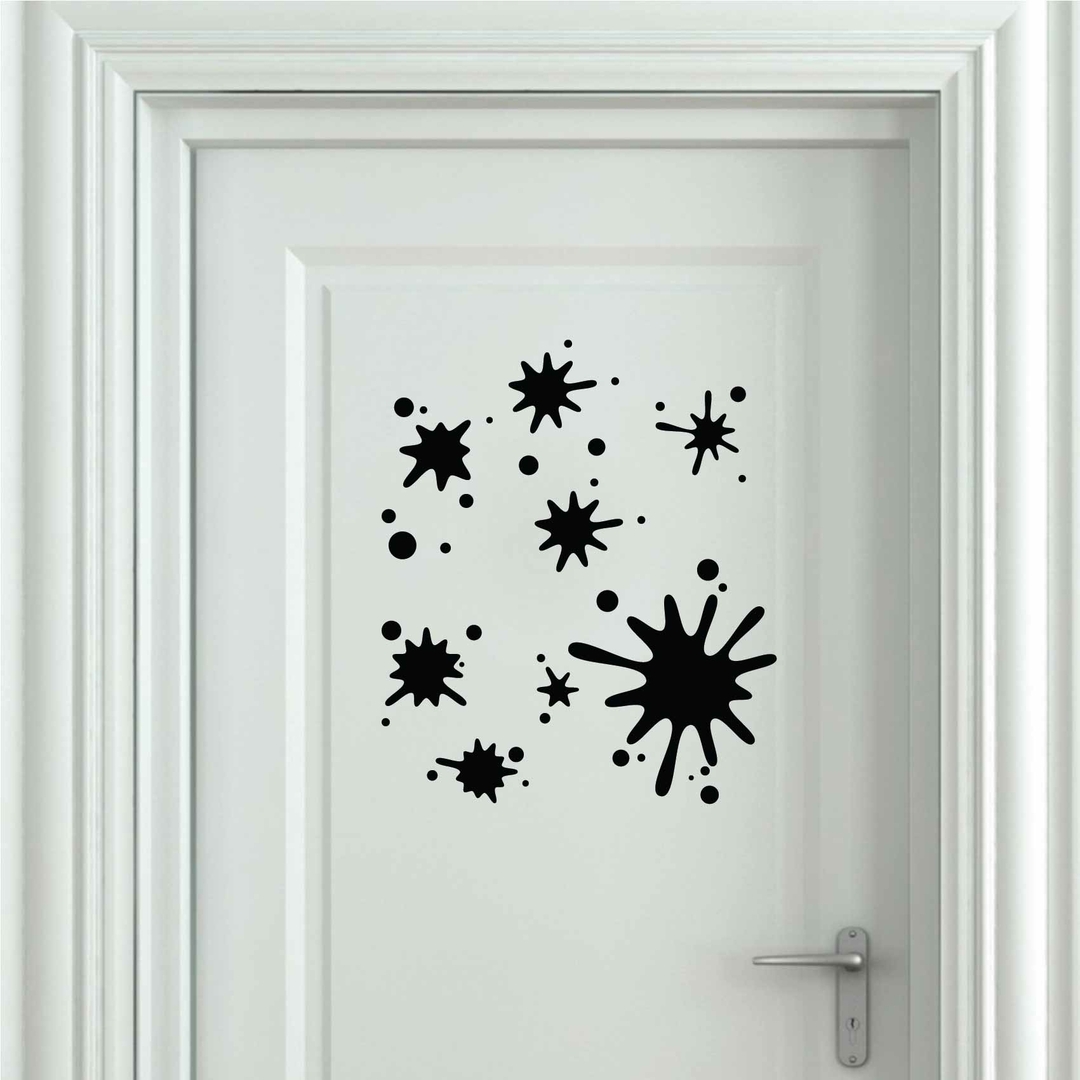 Stickers taches motifs Autocollant muraux et deco