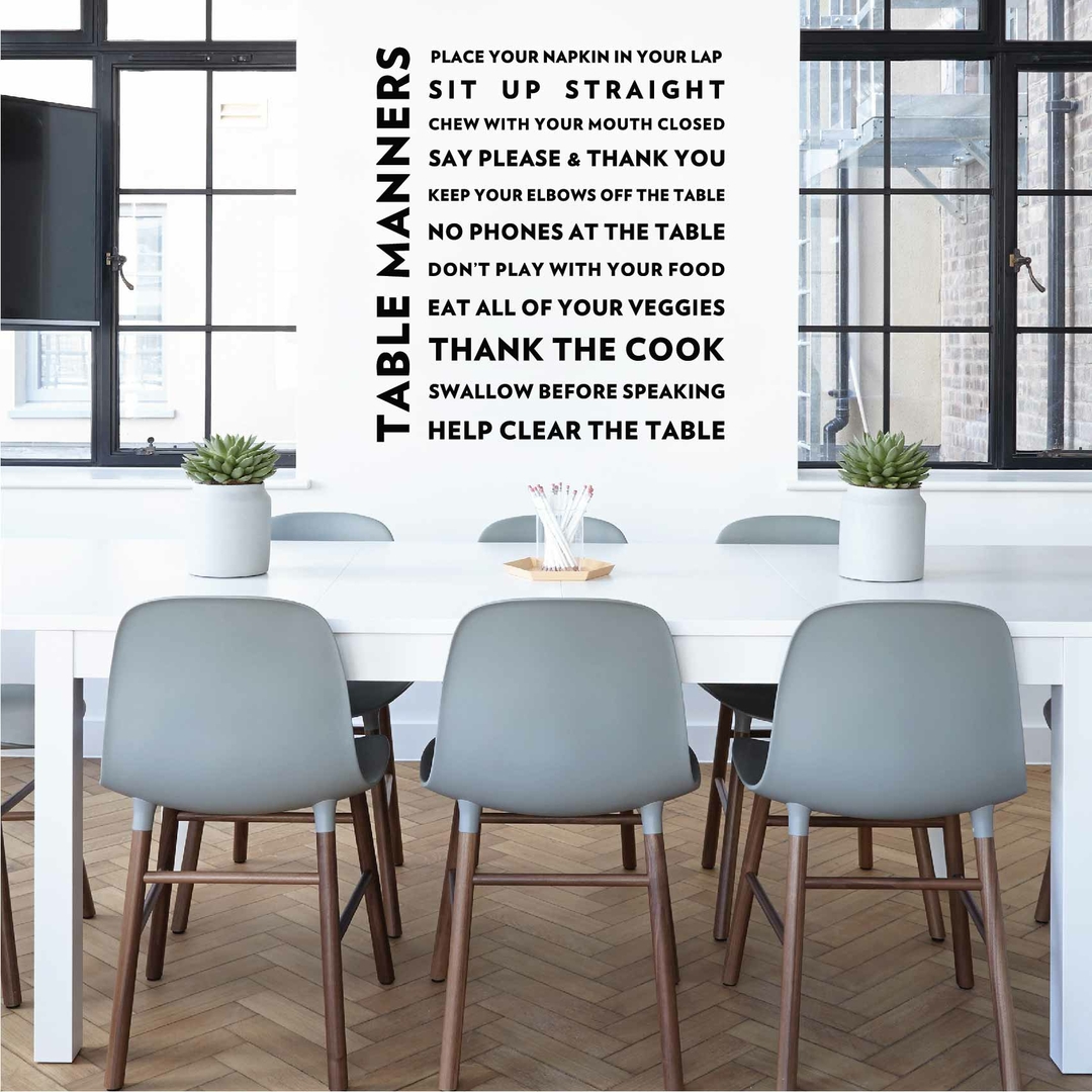 Noir Citation De Famille Stickers Muraux Décoration De La Maison -1476 Fond D'écran - Maison